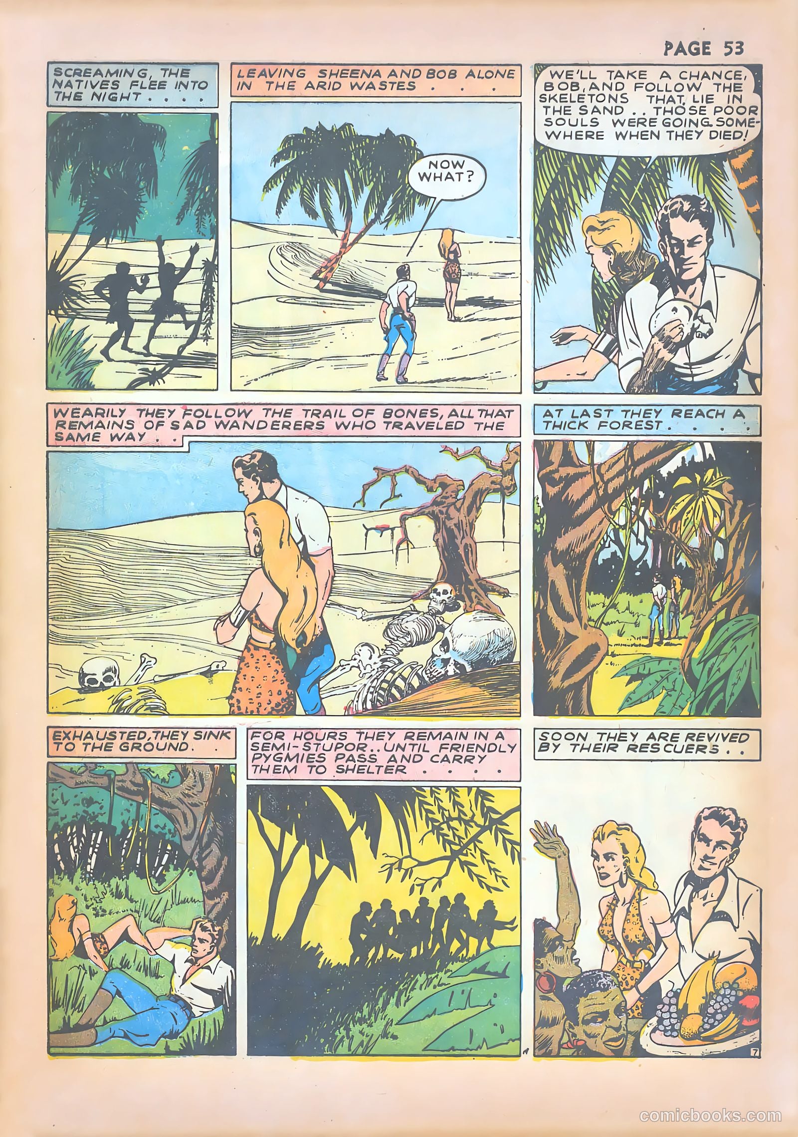 Sheena, Queen of the Jungle #1 (1942) — page 55 of 68