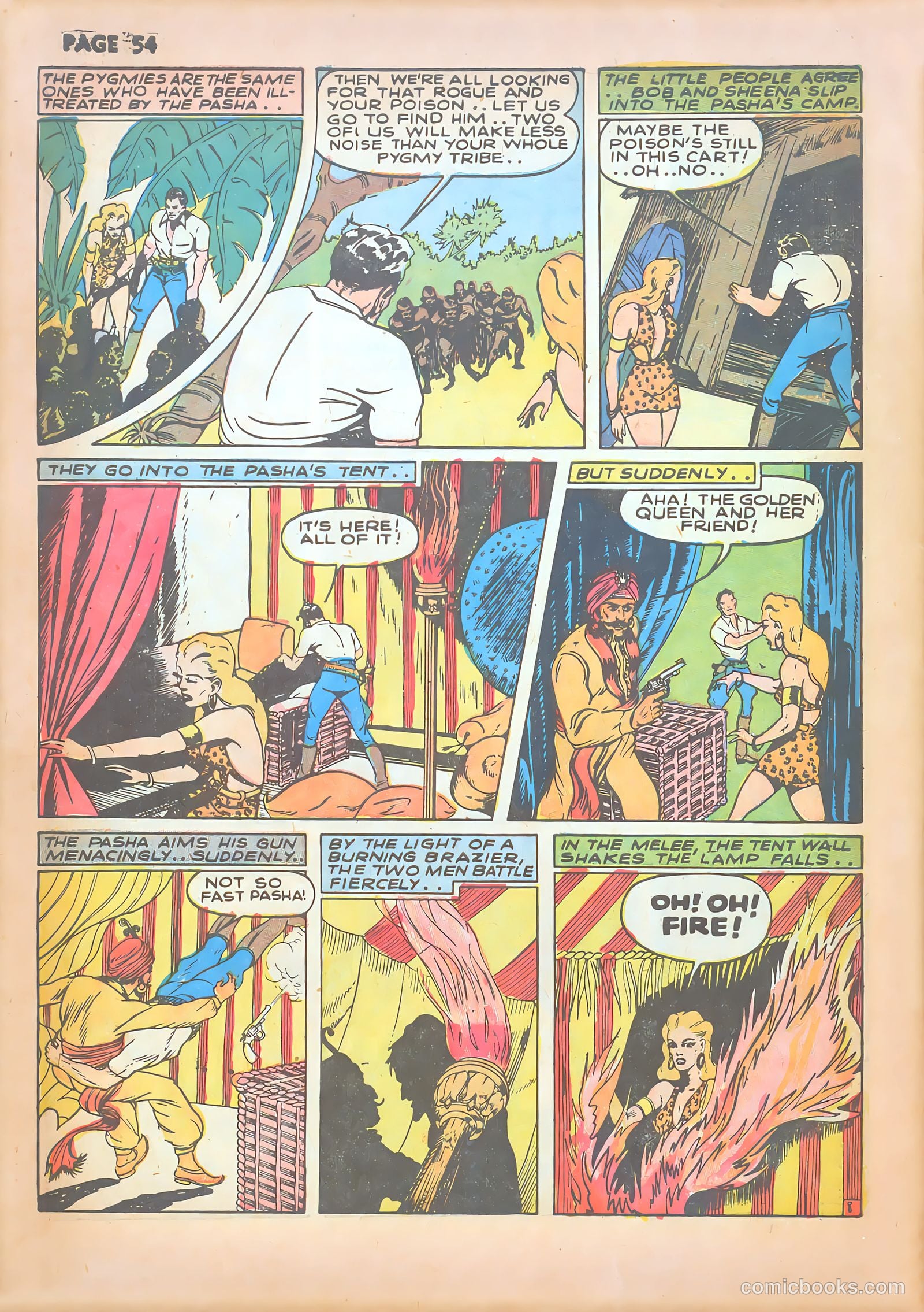 Sheena, Queen of the Jungle #1 (1942) — page 56 of 68