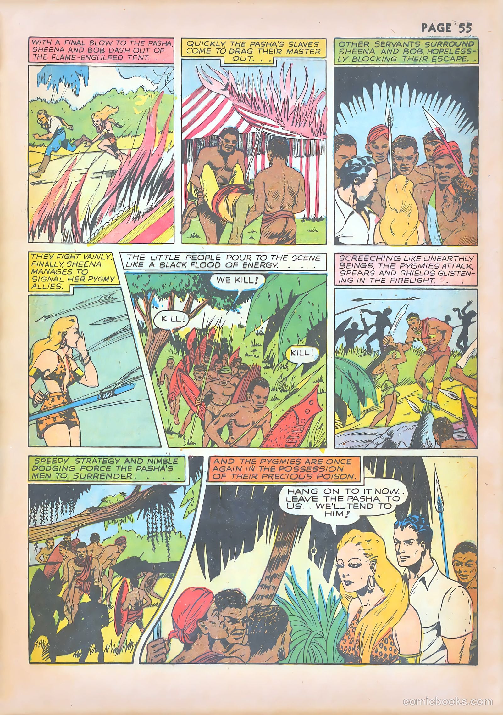 Sheena, Queen of the Jungle #1 (1942) — page 57 of 68
