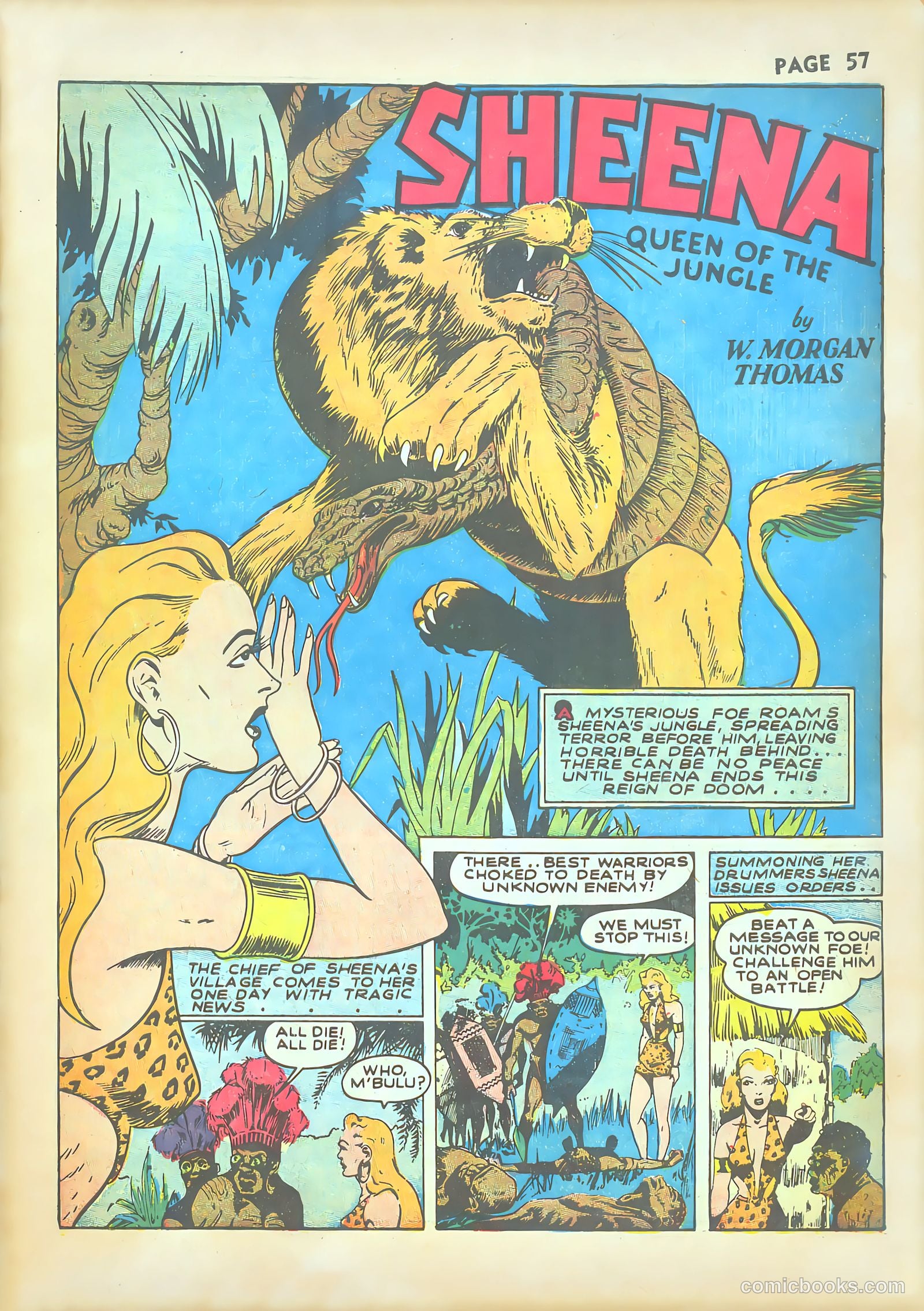 Sheena, Queen of the Jungle #1 (1942) — page 59 of 68