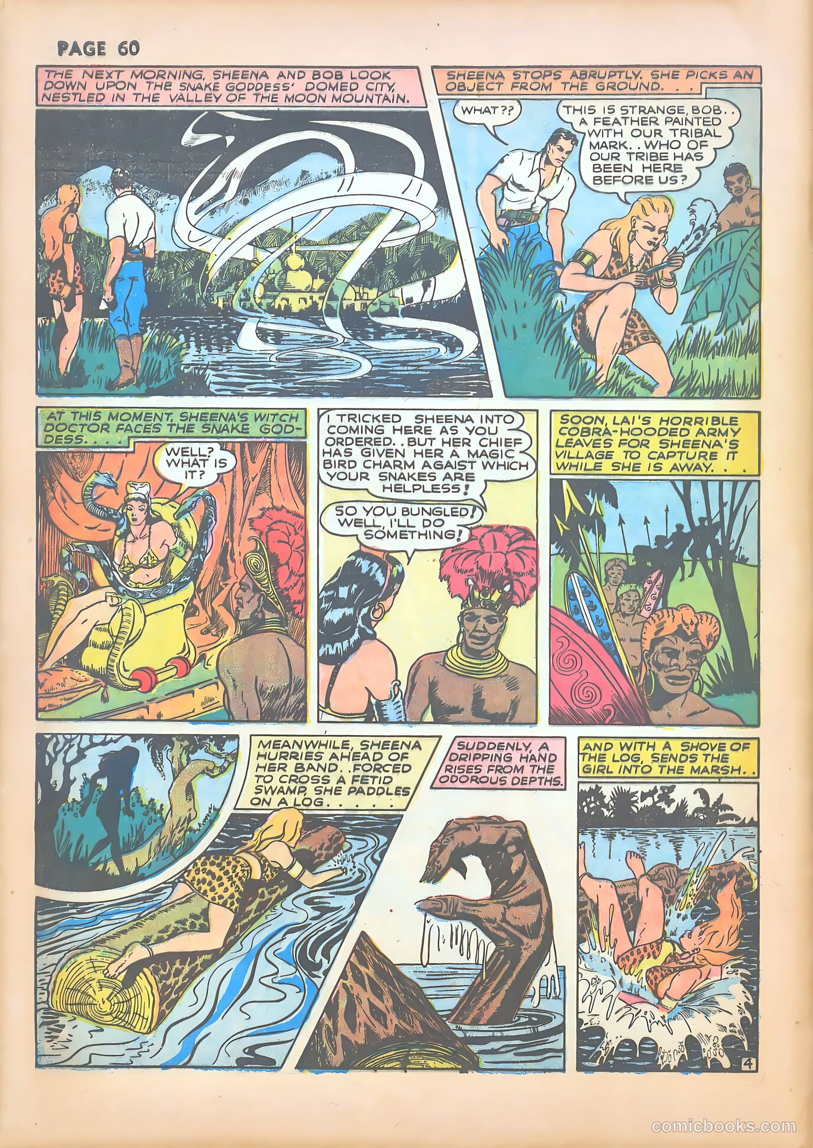 Sheena, Queen of the Jungle #1 (1942) — page 62 of 68