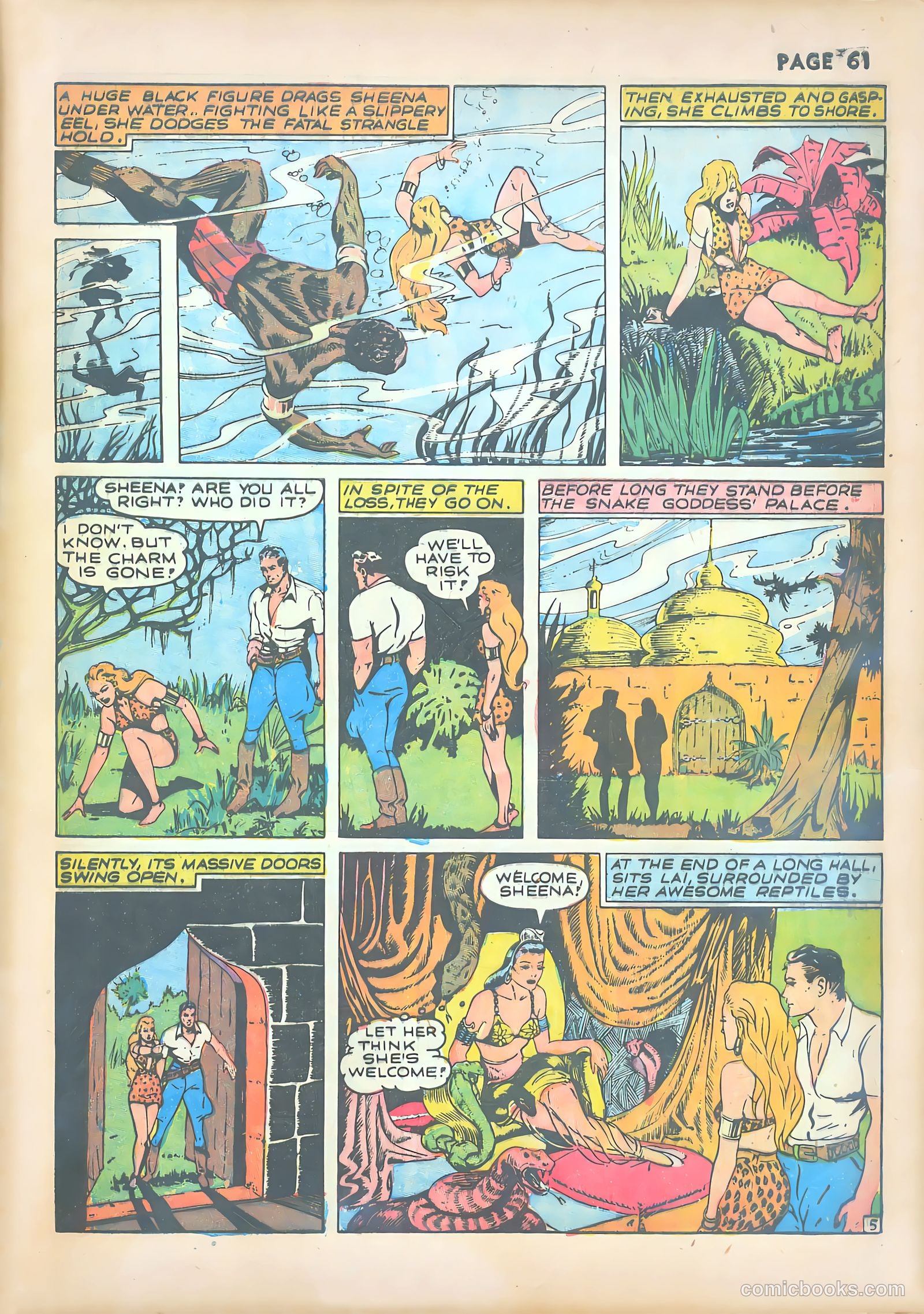 Sheena, Queen of the Jungle #1 (1942) — page 63 of 68
