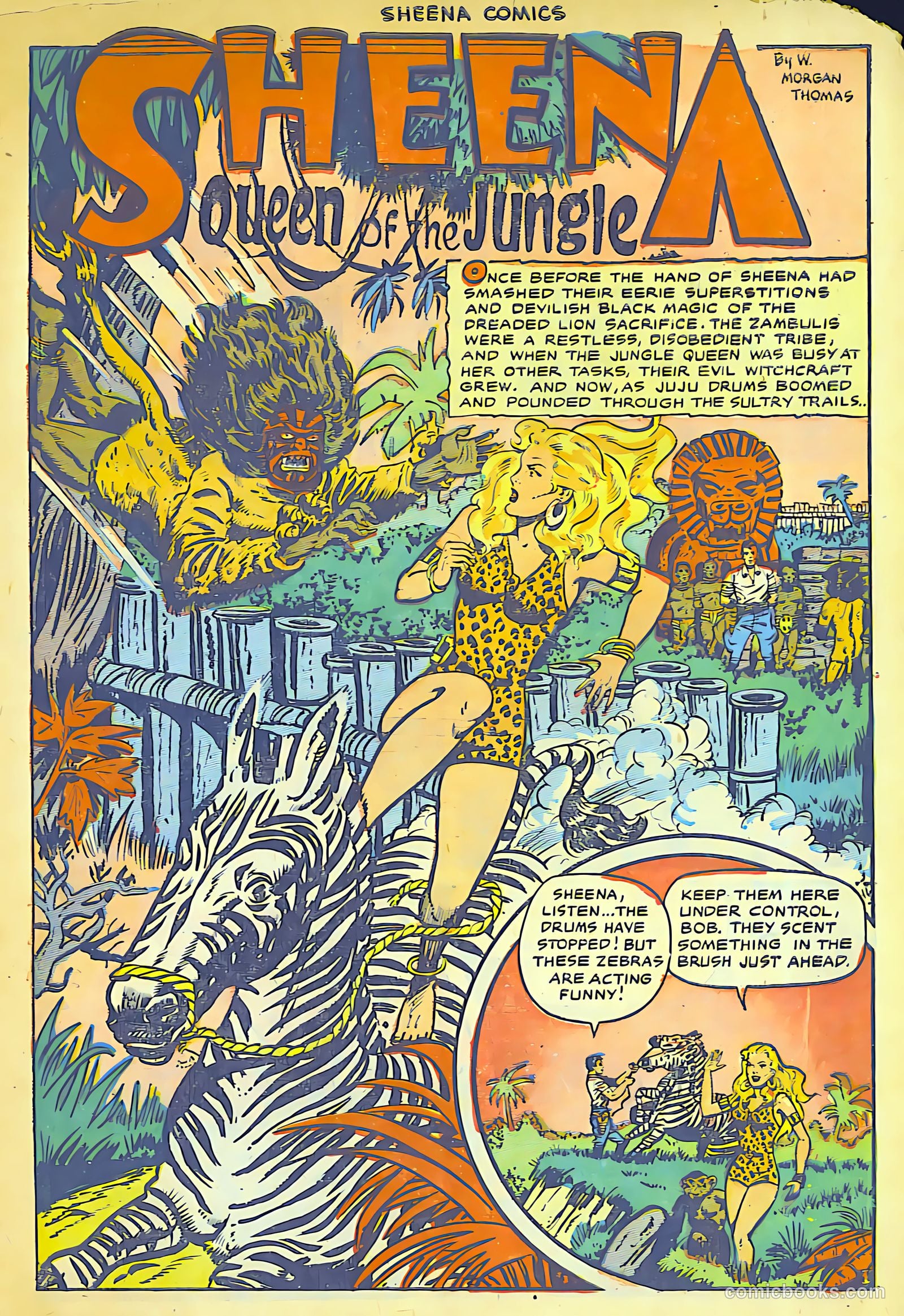 Sheena, Queen of the Jungle #10 (1950) — page 4 of 37