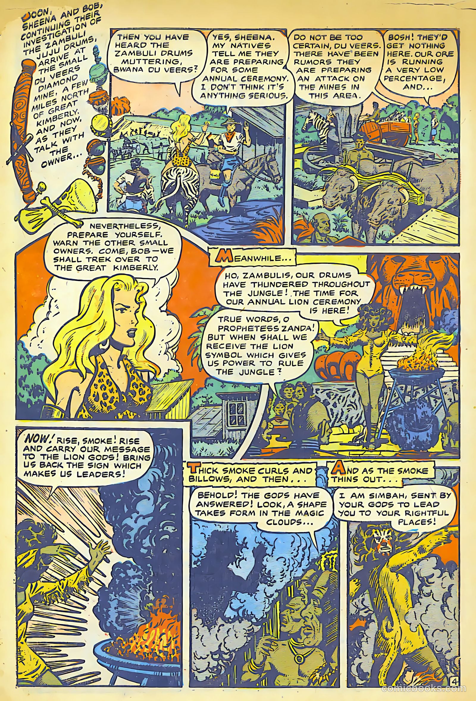 Sheena, Queen of the Jungle #10 (1950) — page 7 of 37