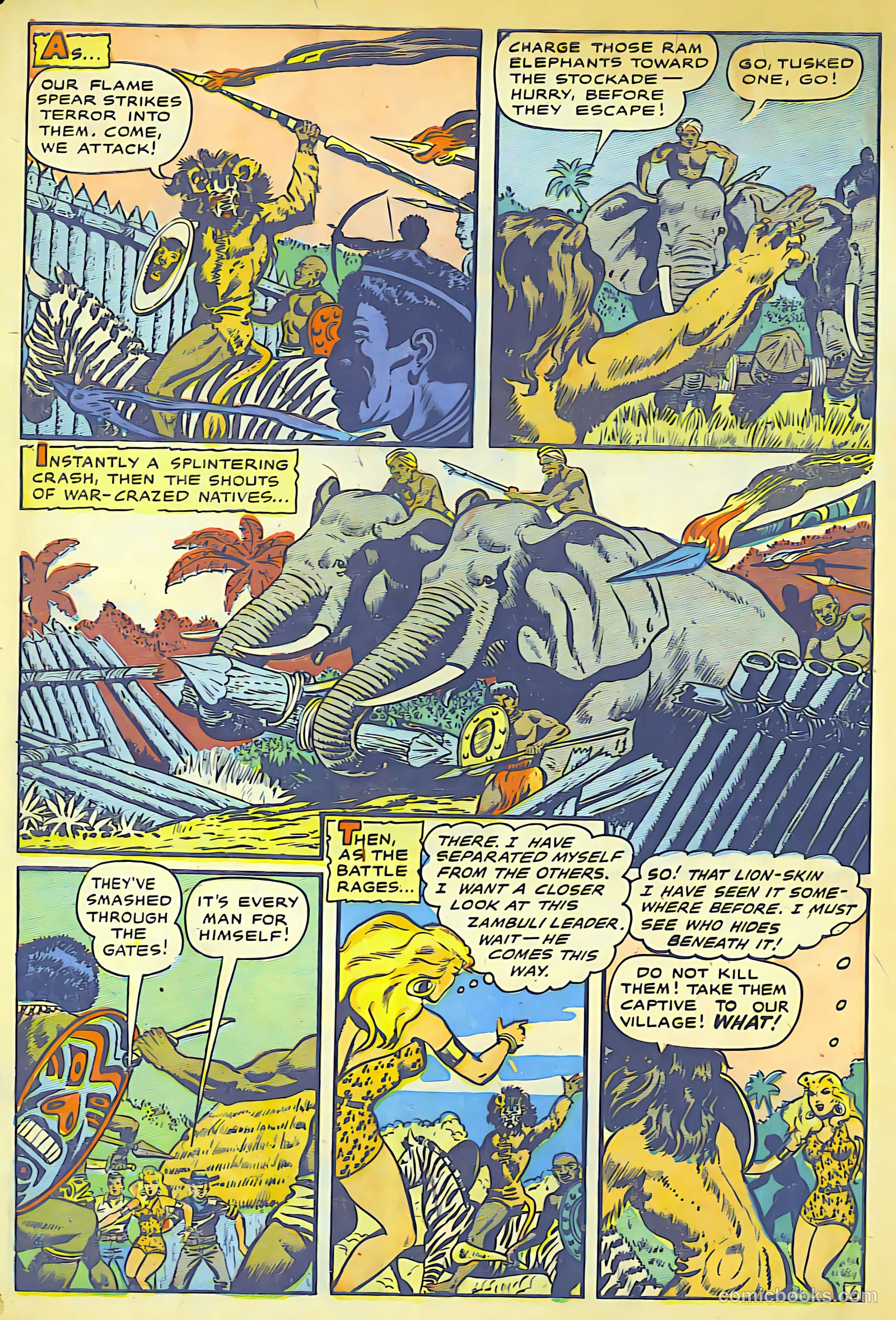 Sheena, Queen of the Jungle #10 (1950) — page 9 of 37