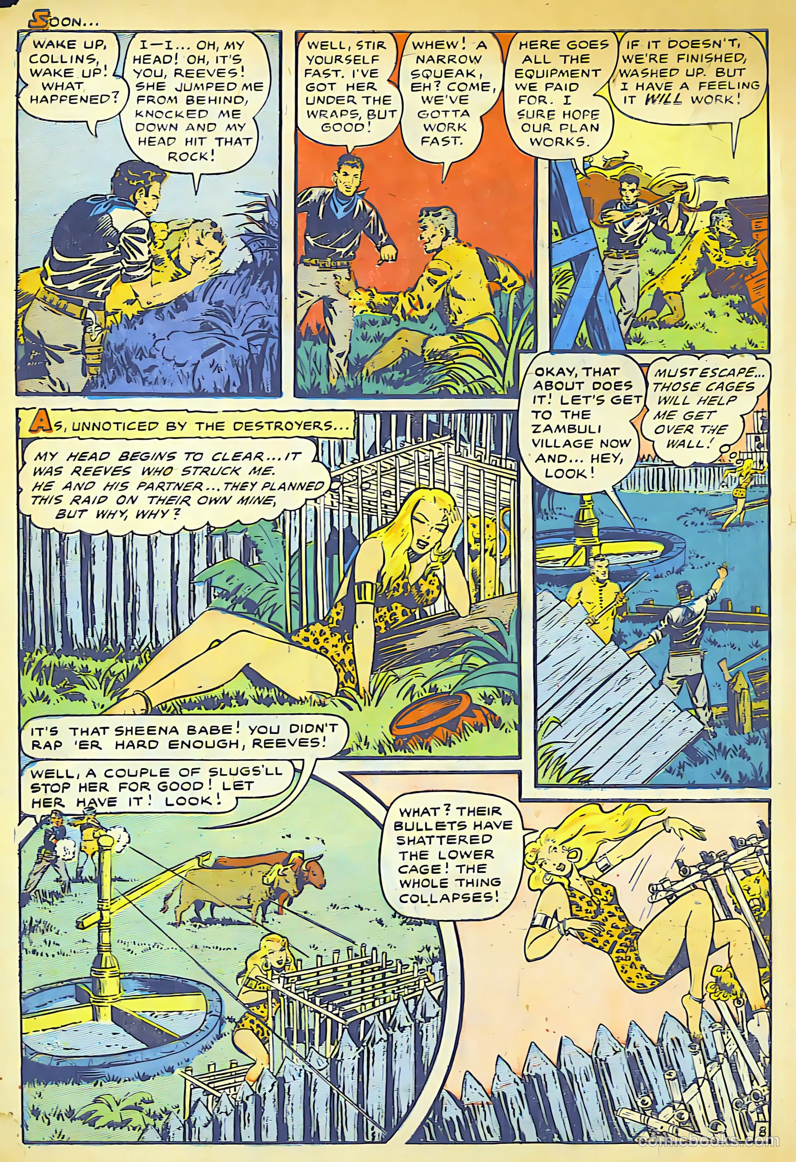 Sheena, Queen of the Jungle #10 (1950) — page 11 of 37
