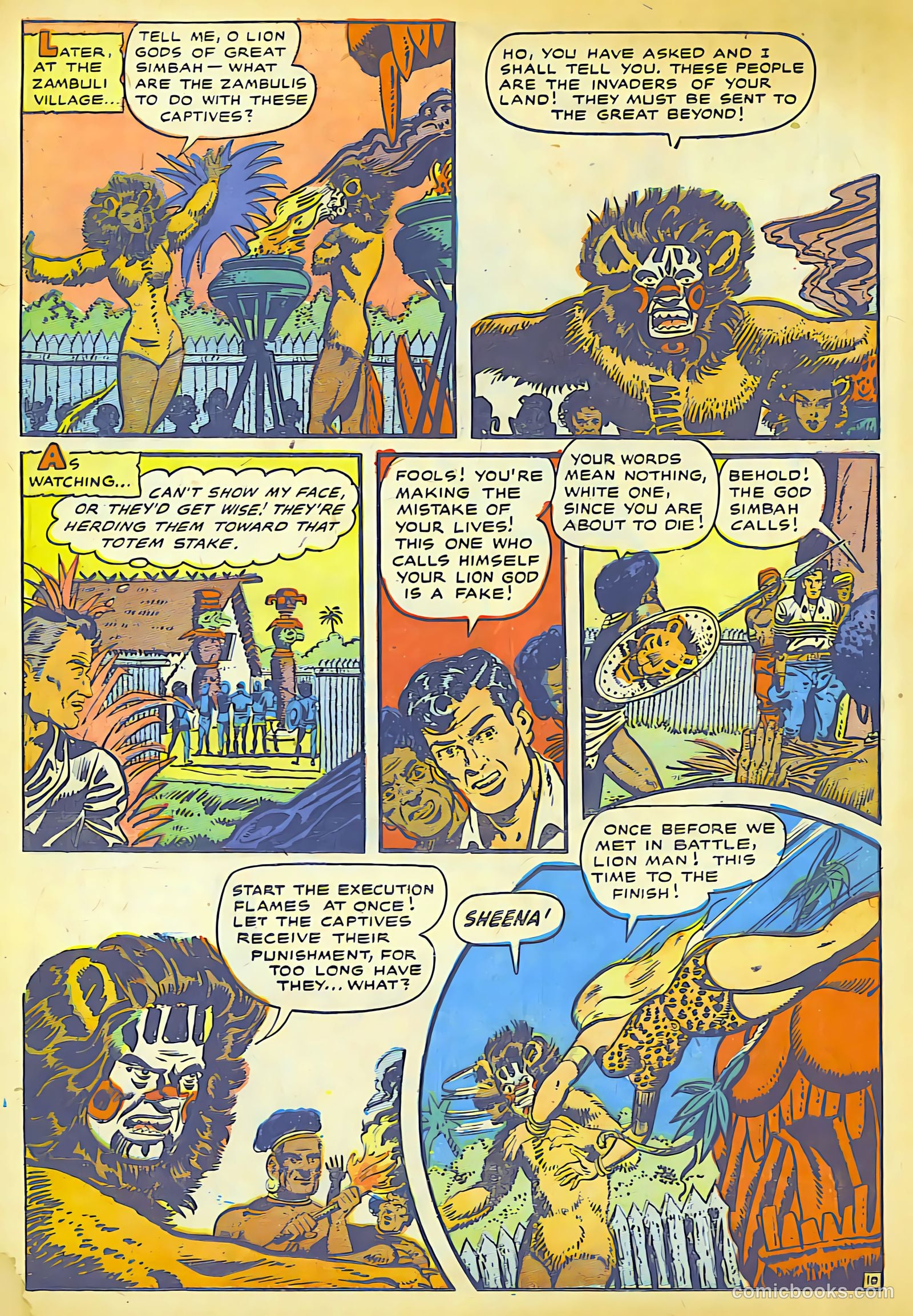 Sheena, Queen of the Jungle #10 (1950) — page 13 of 37