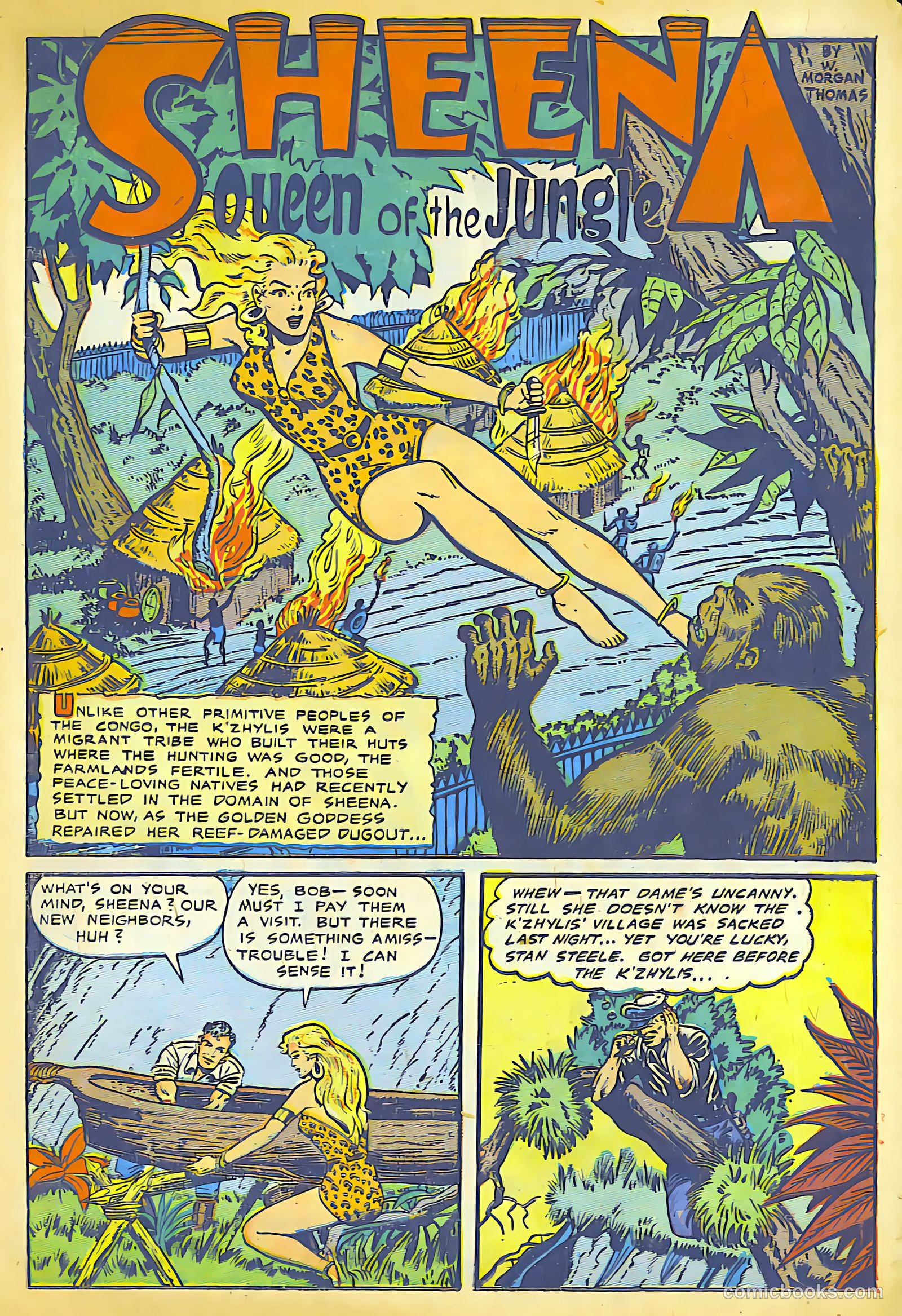 Sheena, Queen of the Jungle #10 (1950) — page 16 of 37