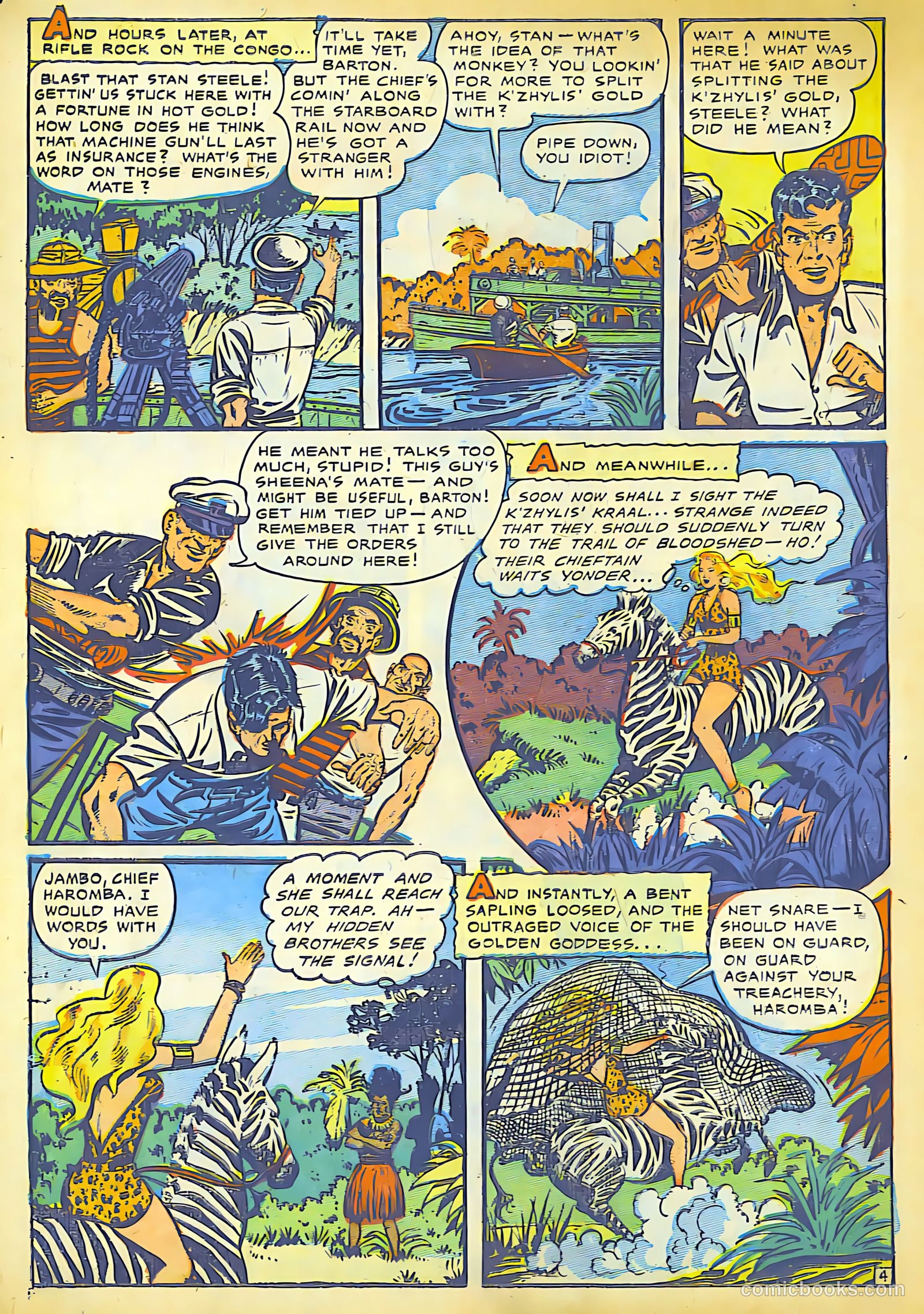 Sheena, Queen of the Jungle #10 (1950) — page 19 of 37