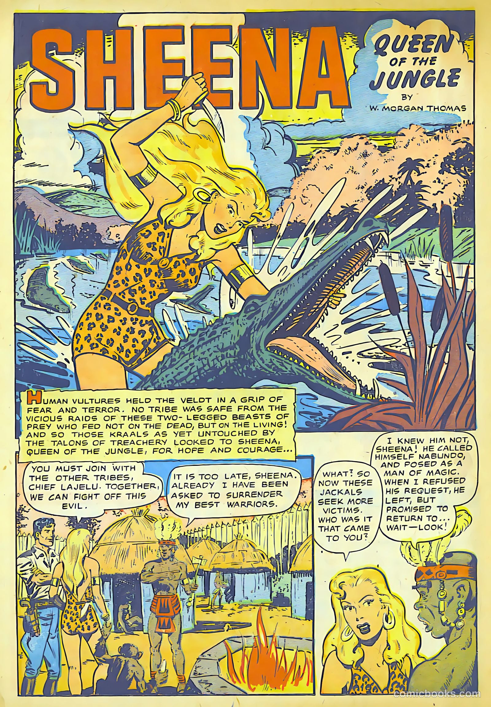 Sheena, Queen of the Jungle #10 (1950) — page 25 of 37