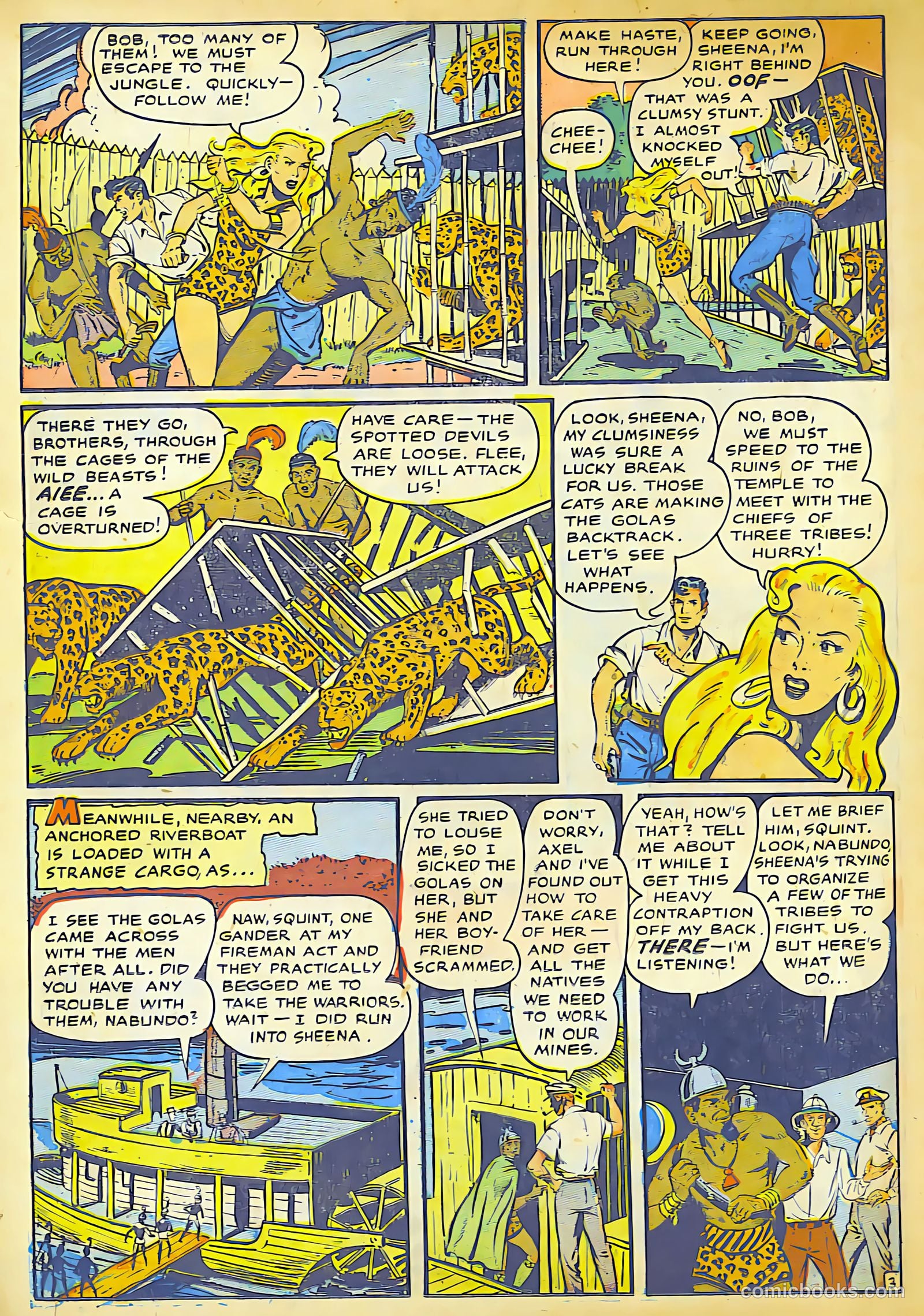 Sheena, Queen of the Jungle #10 (1950) — page 27 of 37