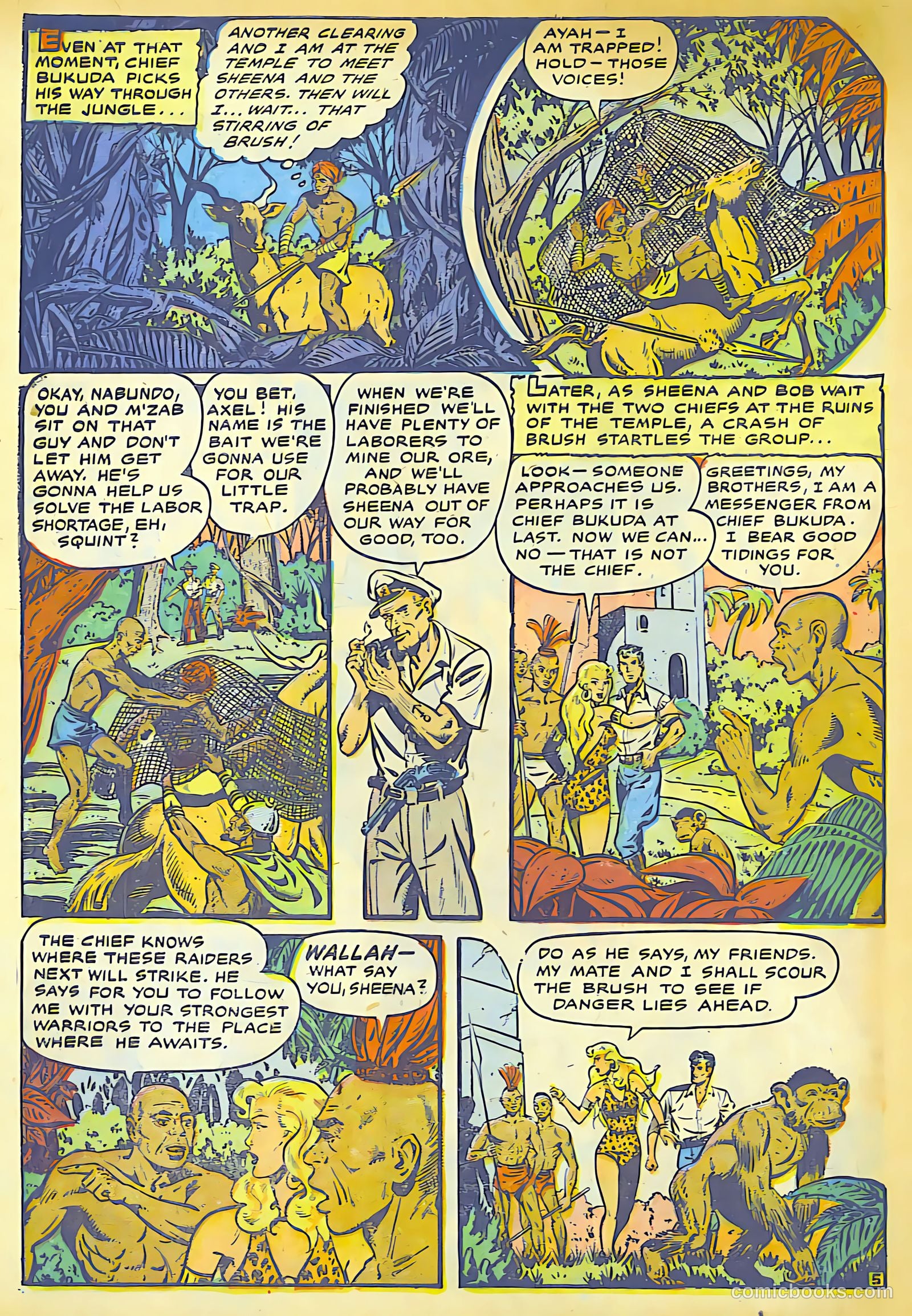Sheena, Queen of the Jungle #10 (1950) — page 29 of 37
