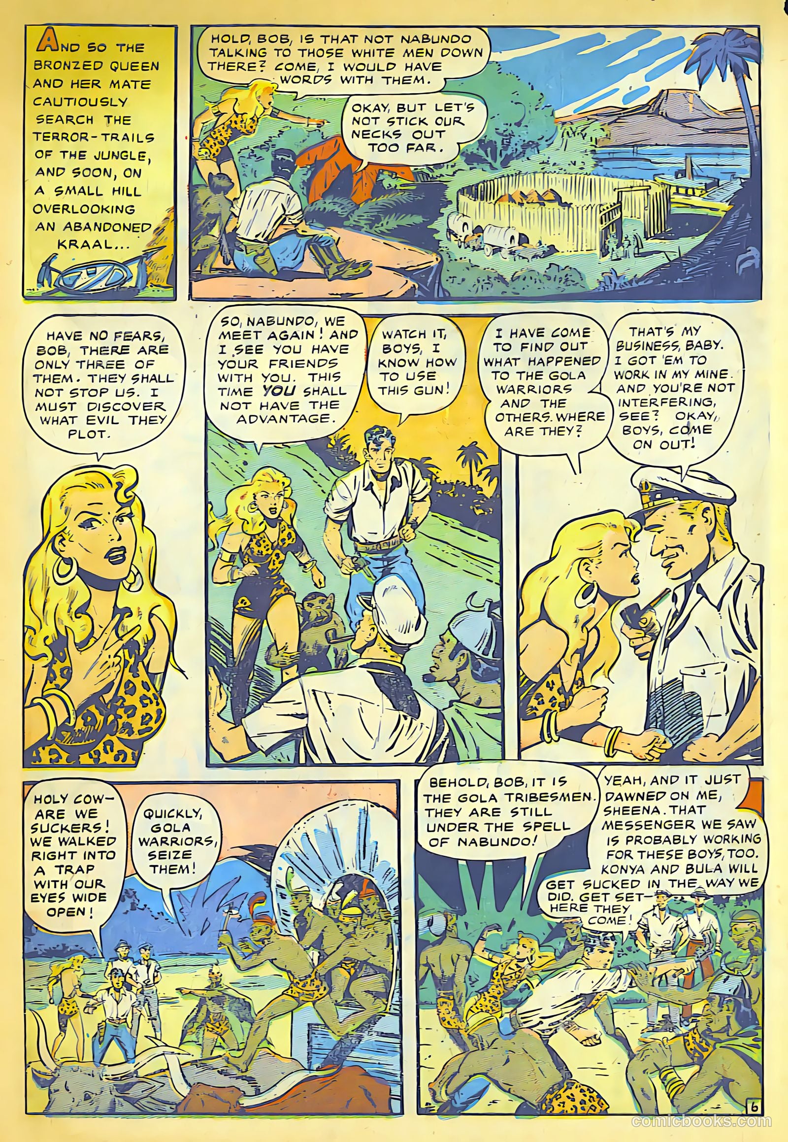 Sheena, Queen of the Jungle #10 (1950) — page 30 of 37