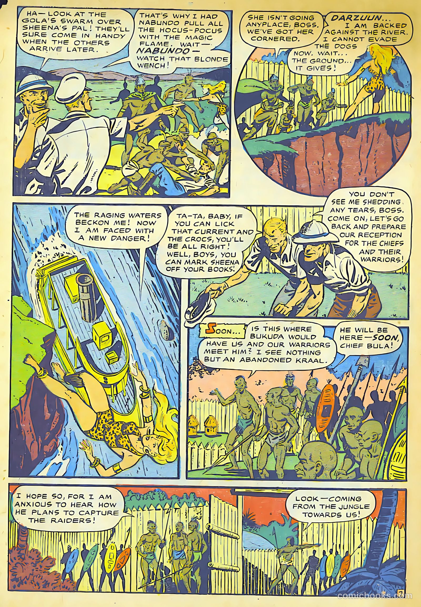 Sheena, Queen of the Jungle #10 (1950) — page 31 of 37