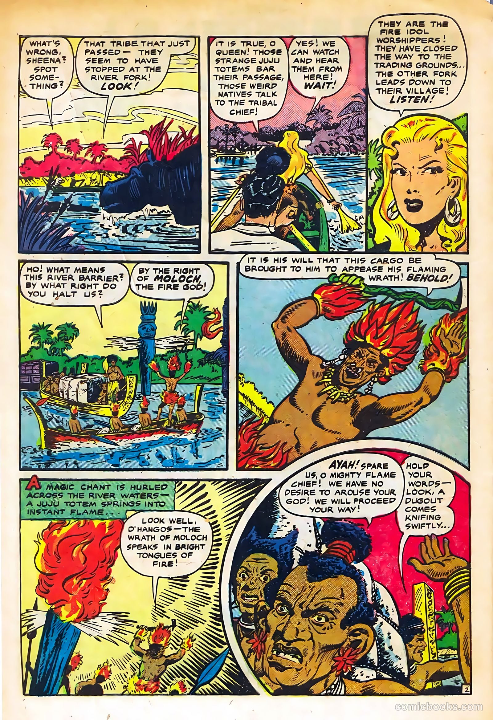 Sheena, Queen of the Jungle #11 (1951) — page 4 of 36