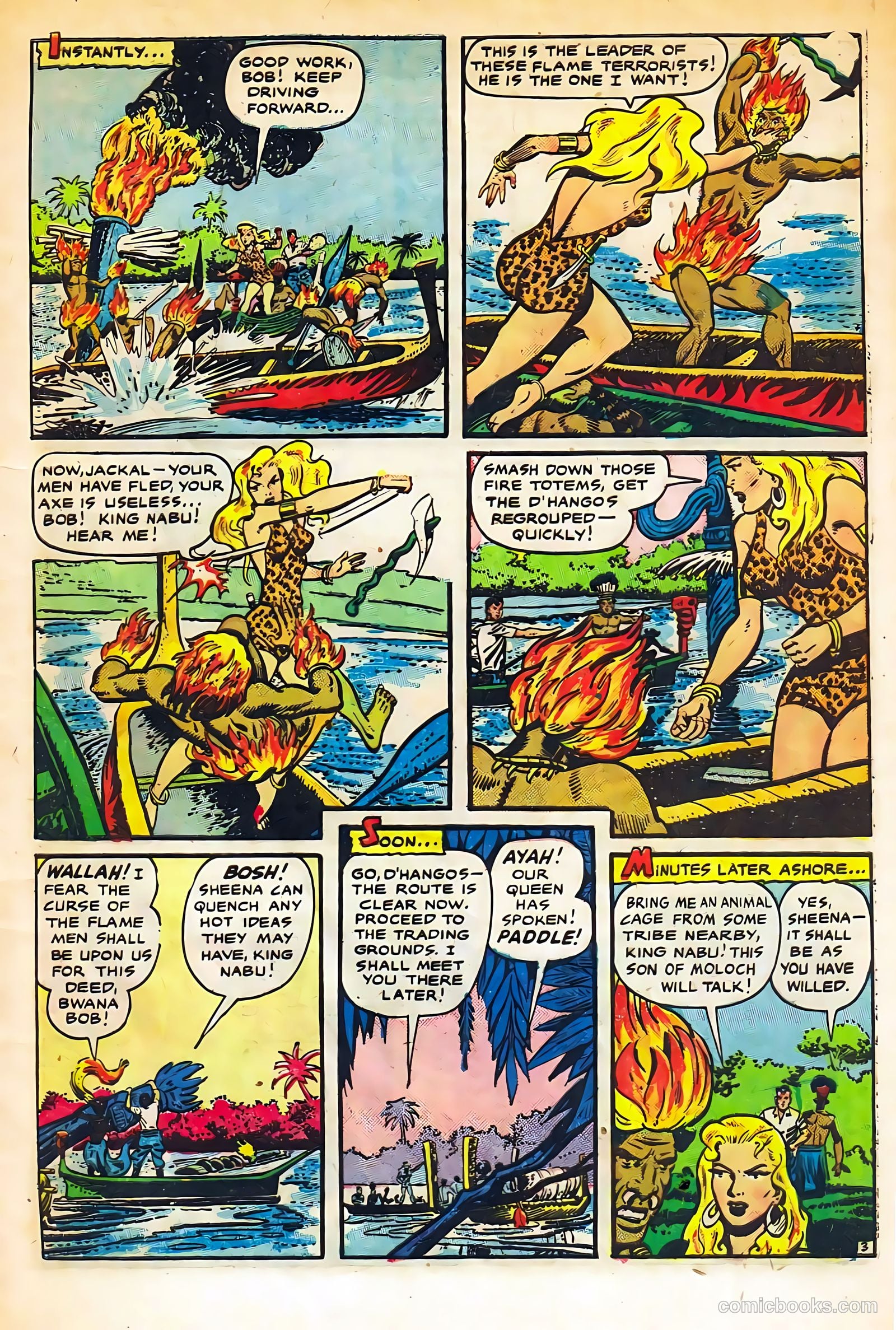 Sheena, Queen of the Jungle #11 (1951) — page 5 of 36