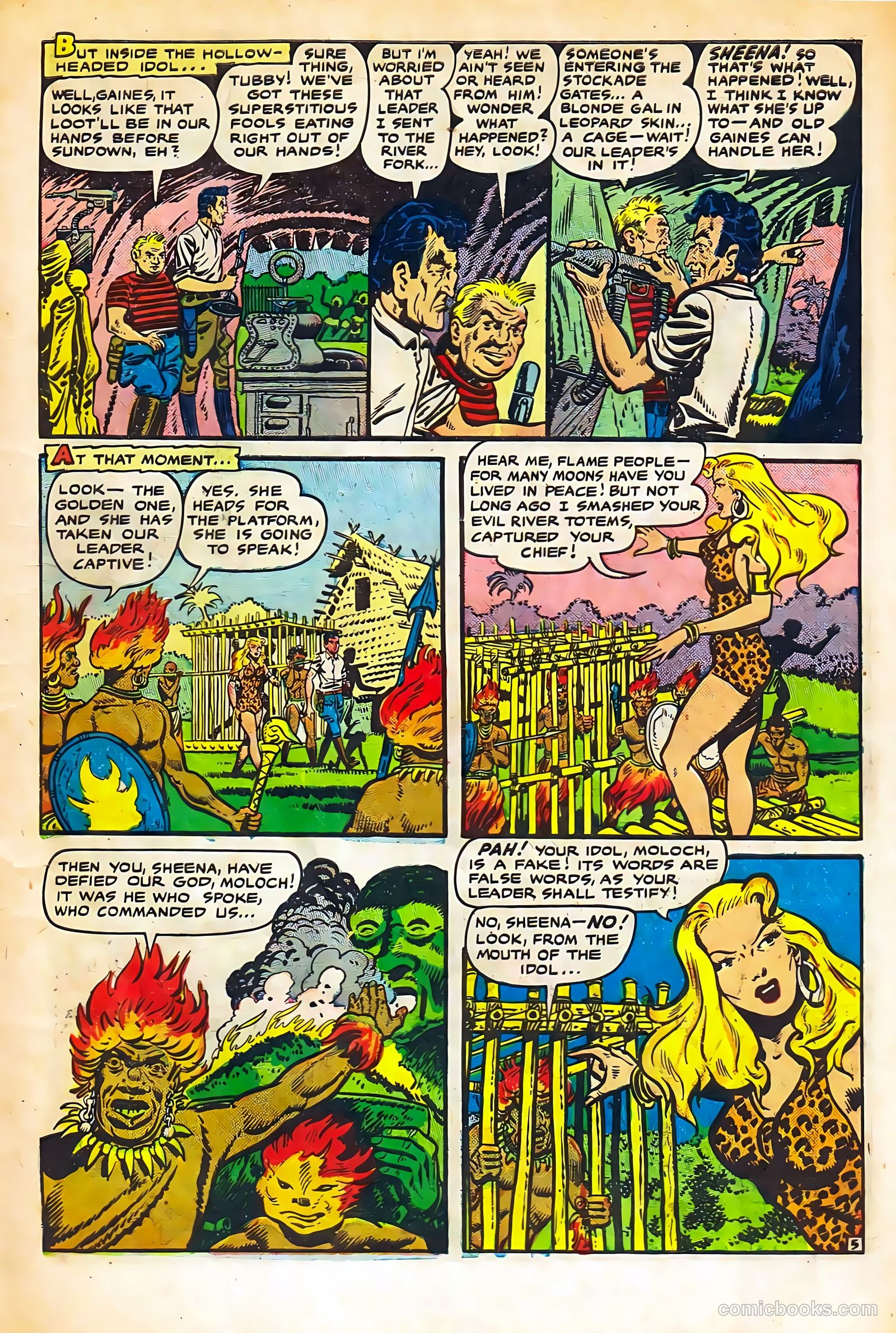Sheena, Queen of the Jungle #11 (1951) — page 7 of 36