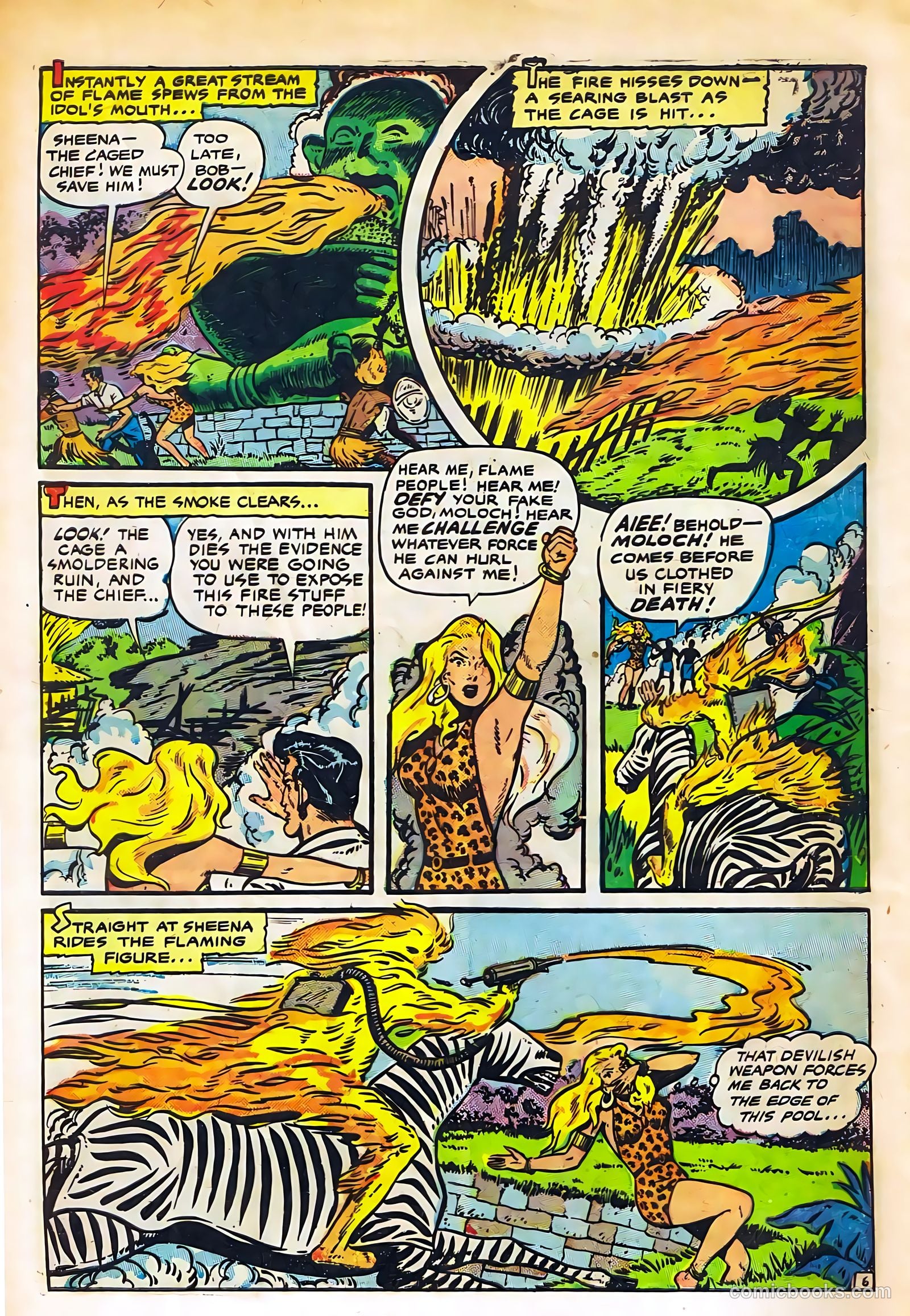 Sheena, Queen of the Jungle #11 (1951) — page 8 of 36