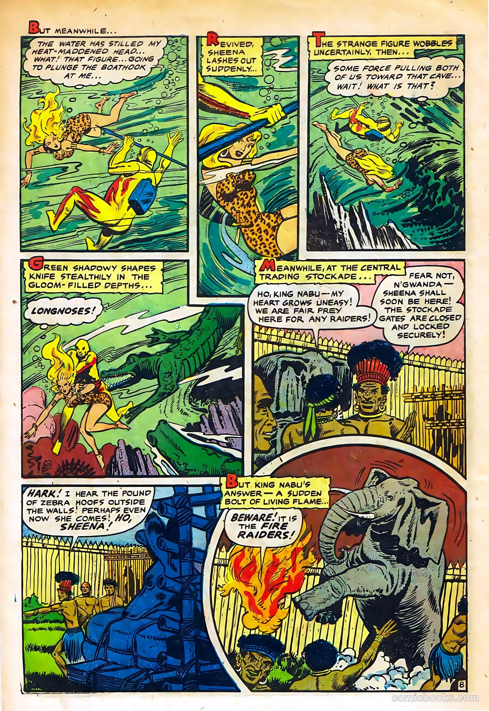 Sheena, Queen of the Jungle #11 (1951) — page 10 of 36