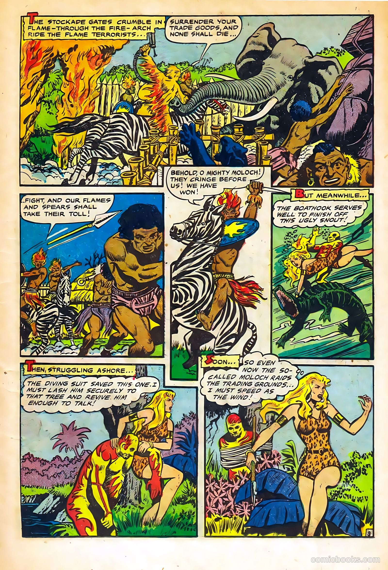 Sheena, Queen of the Jungle #11 (1951) — page 11 of 36