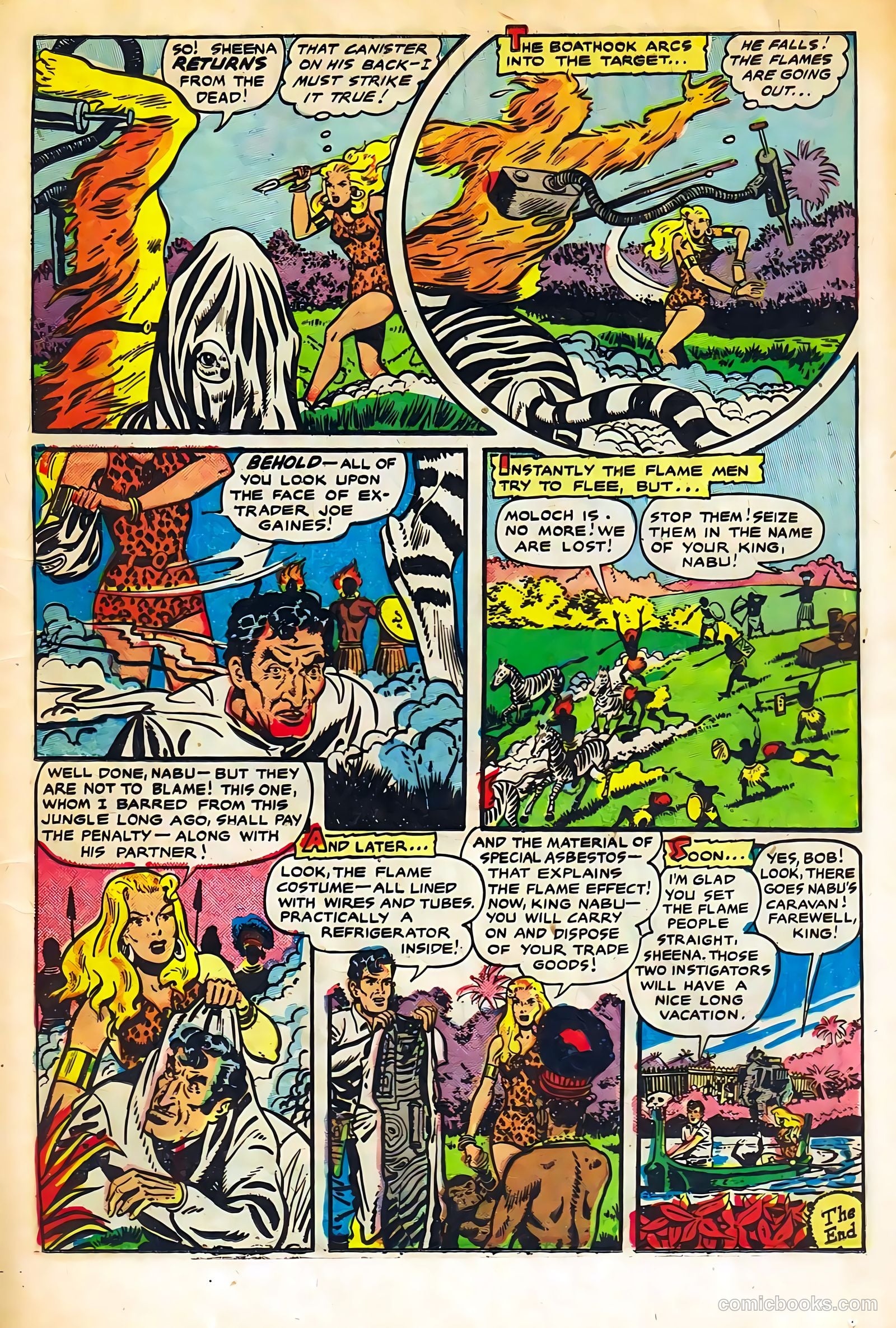 Sheena, Queen of the Jungle #11 (1951) — page 13 of 36