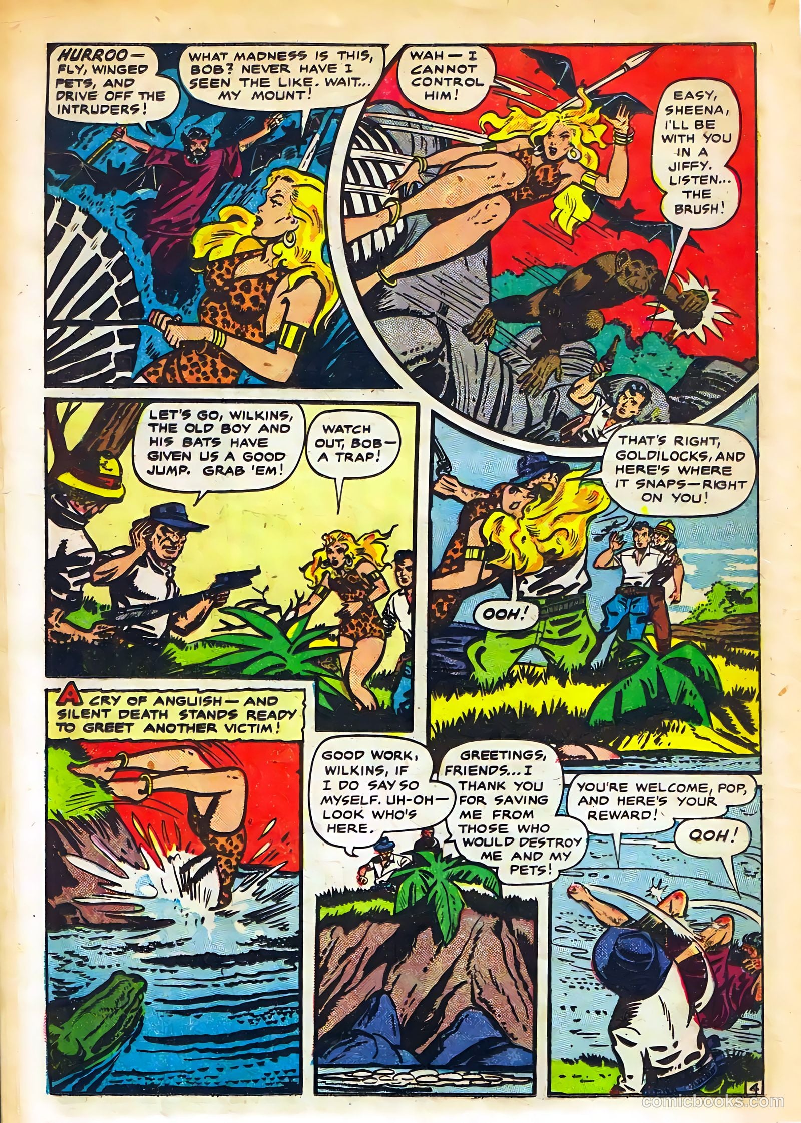 Sheena, Queen of the Jungle #11 (1951) — page 20 of 36
