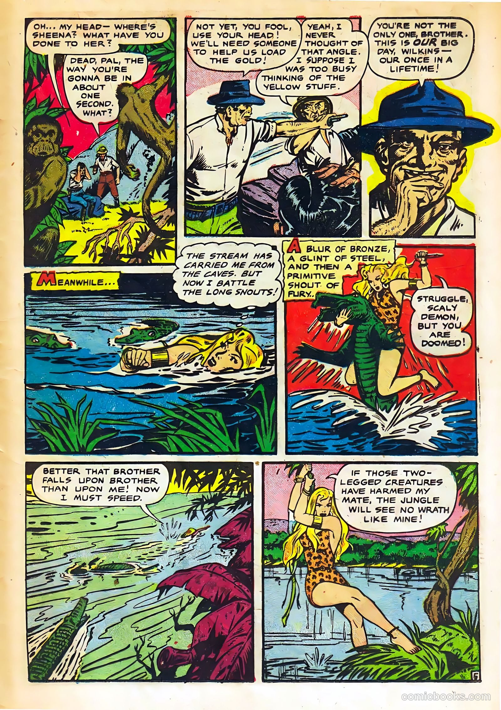 Sheena, Queen of the Jungle #11 (1951) — page 21 of 36