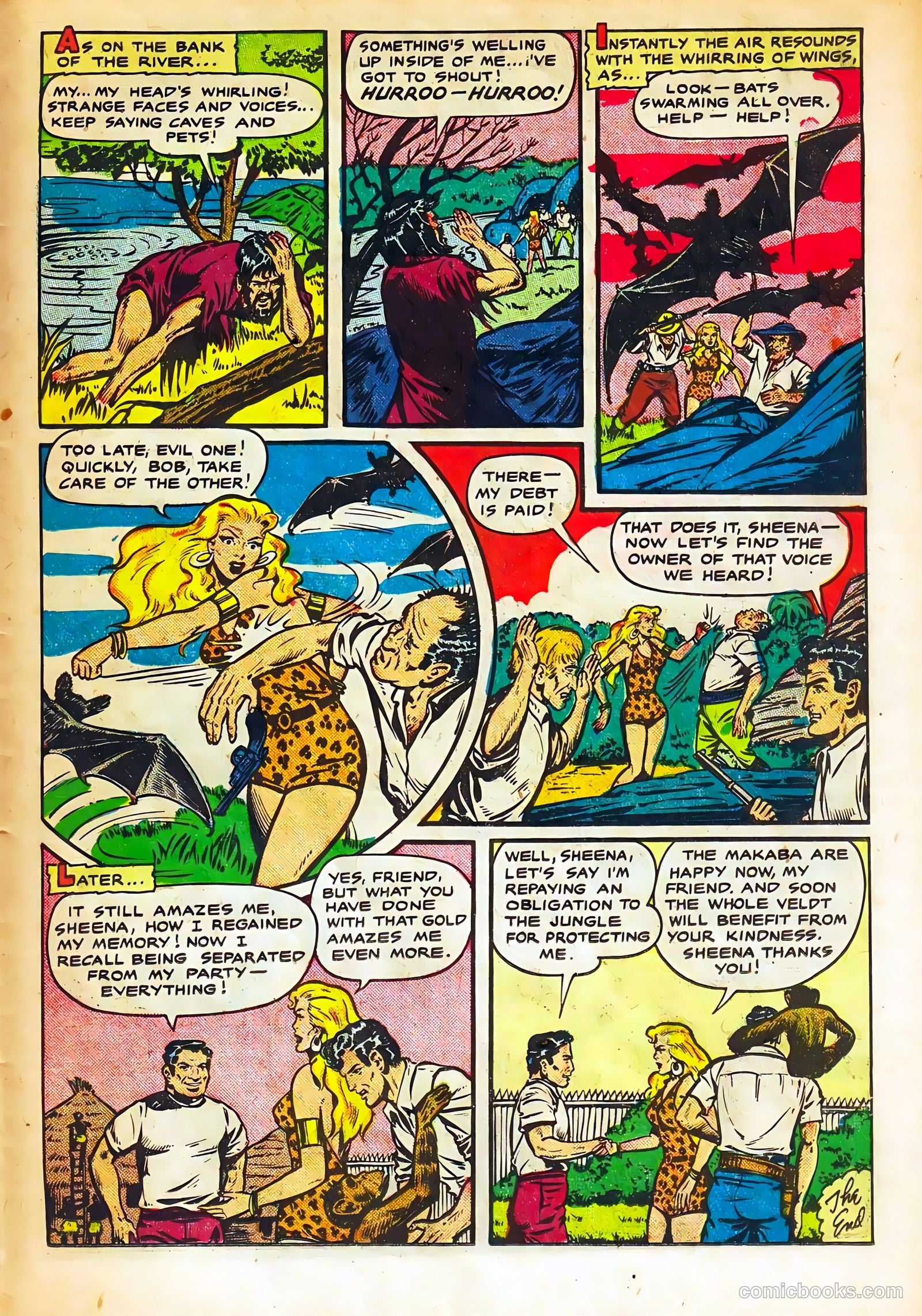 Sheena, Queen of the Jungle #11 (1951) — page 23 of 36