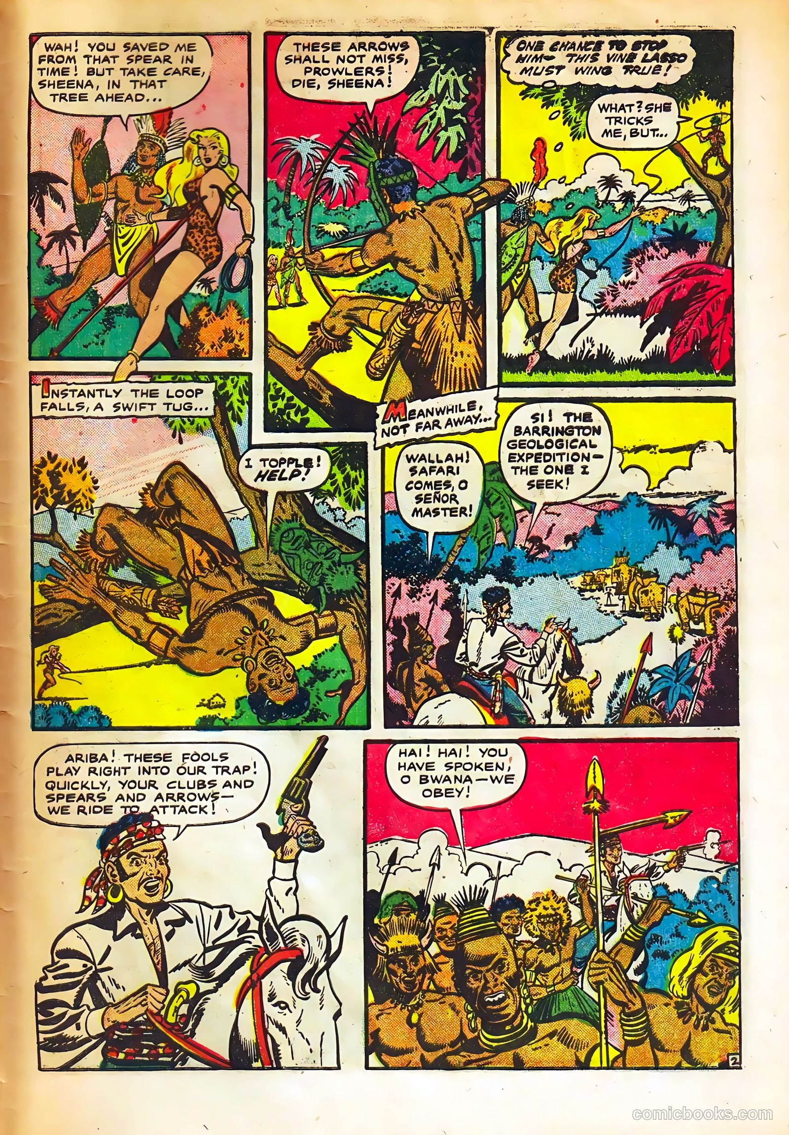 Sheena, Queen of the Jungle #11 (1951) — page 29 of 36