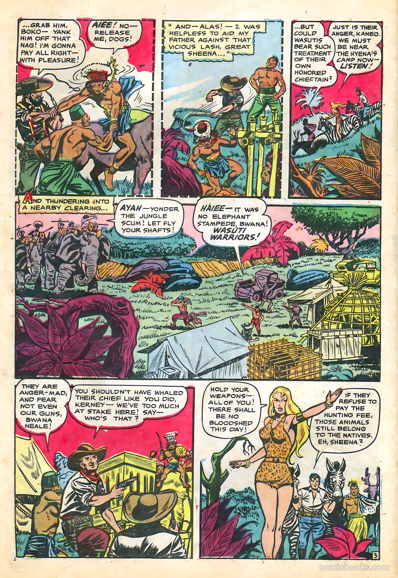 Sheena, Queen of the Jungle #12 (1951) — page 6 of 36