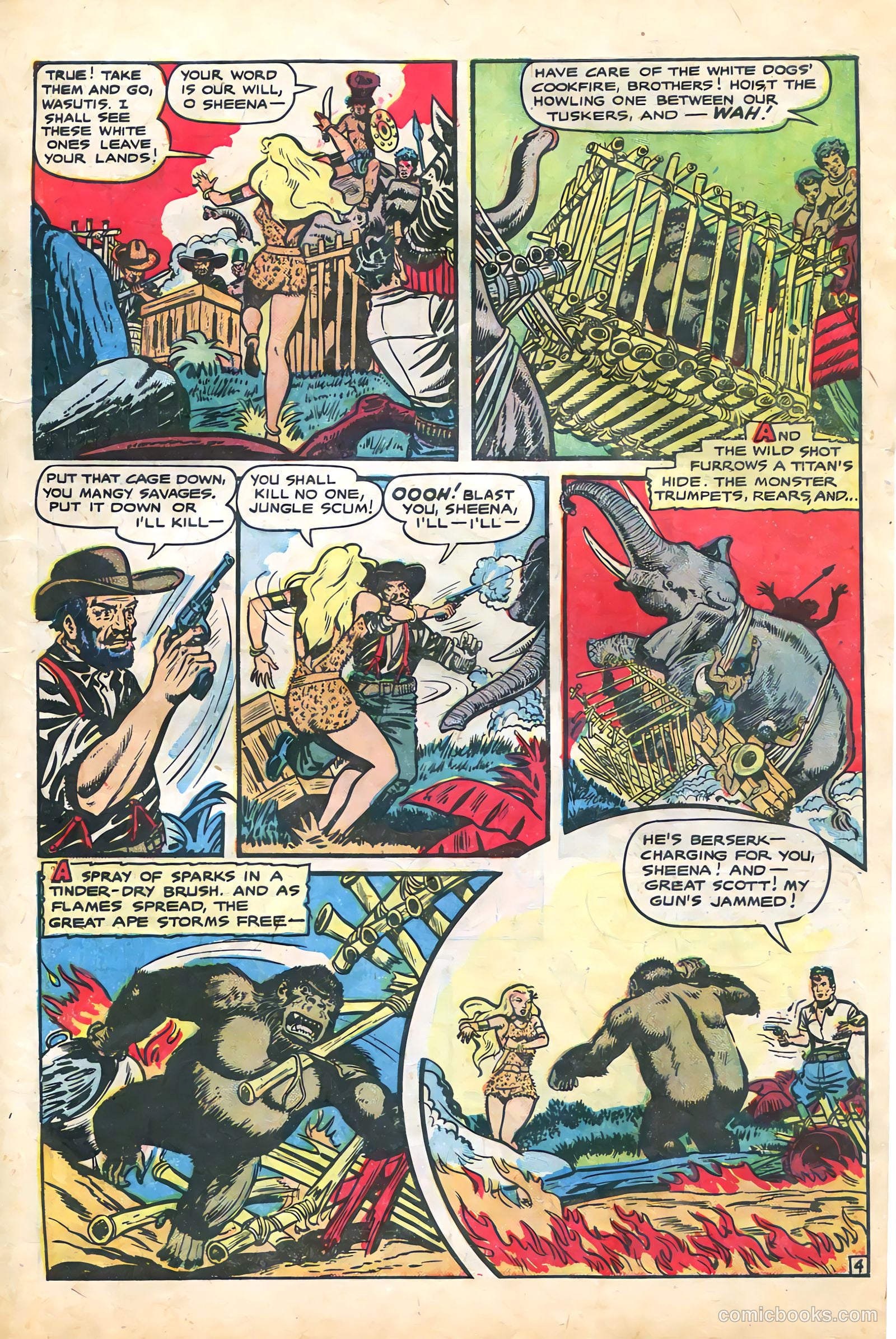 Sheena, Queen of the Jungle #12 (1951) — page 7 of 36