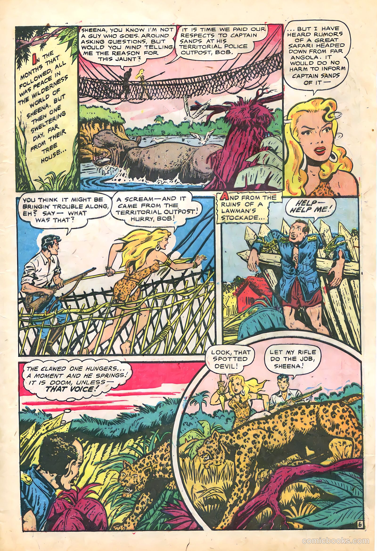 Sheena, Queen of the Jungle #12 (1951) — page 9 of 36