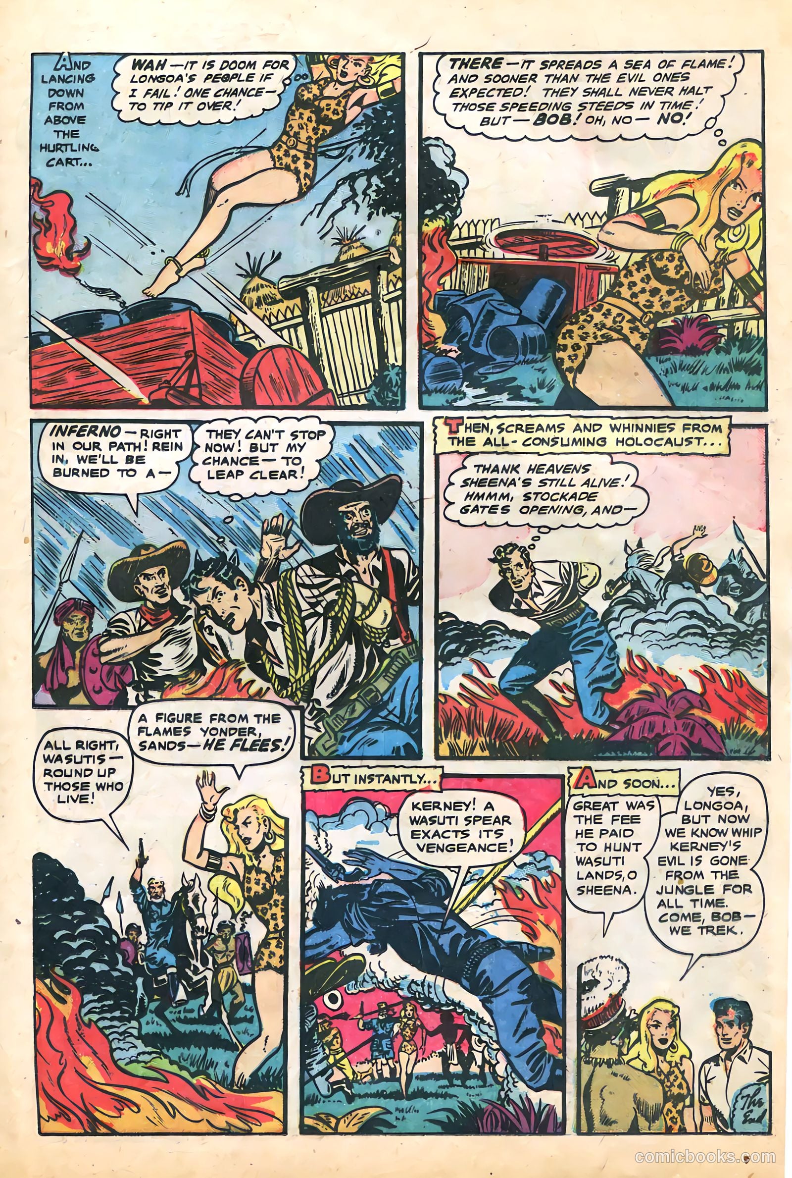 Sheena, Queen of the Jungle #12 (1951) — page 13 of 36