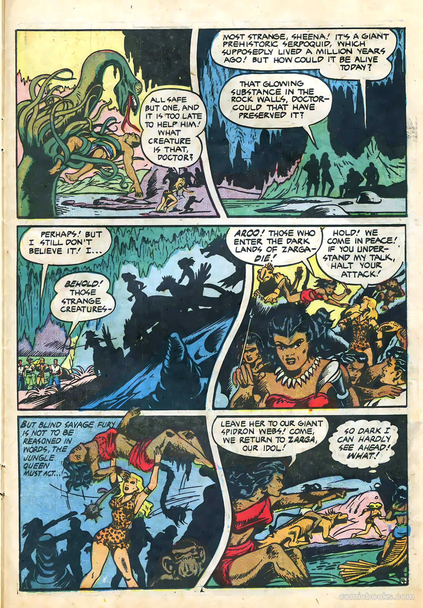 Sheena, Queen of the Jungle #12 (1951) — page 23 of 36