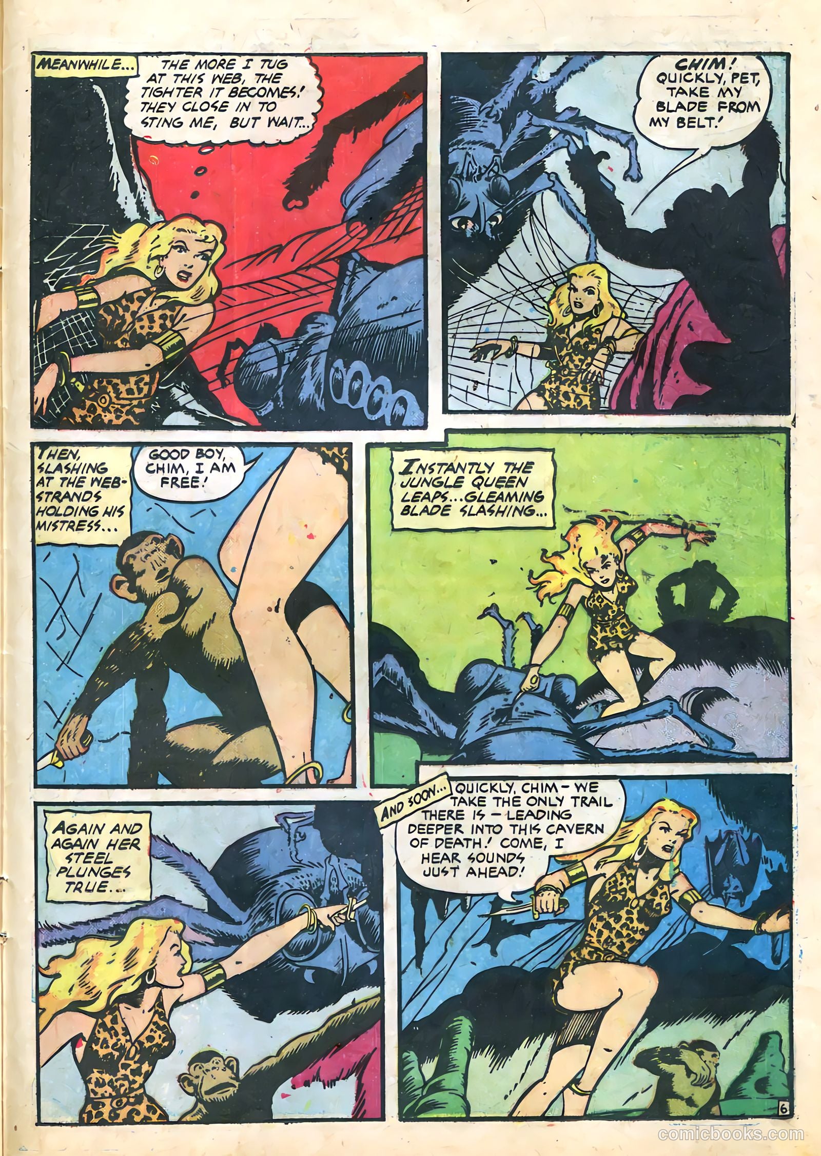 Sheena, Queen of the Jungle #12 (1951) — page 25 of 36