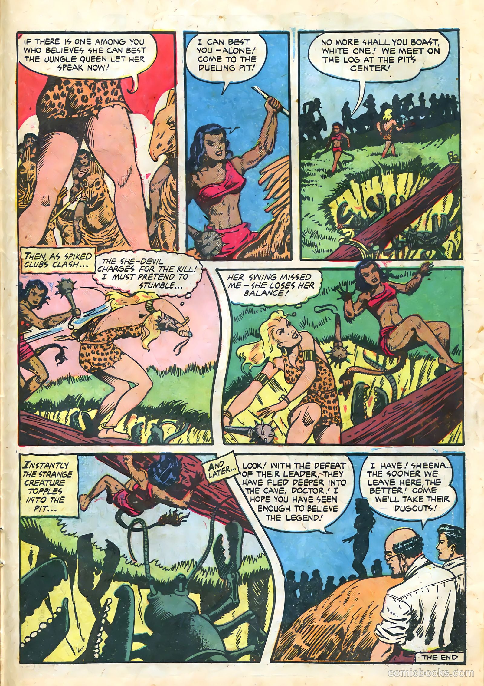 Sheena, Queen of the Jungle #12 (1951) — page 27 of 36