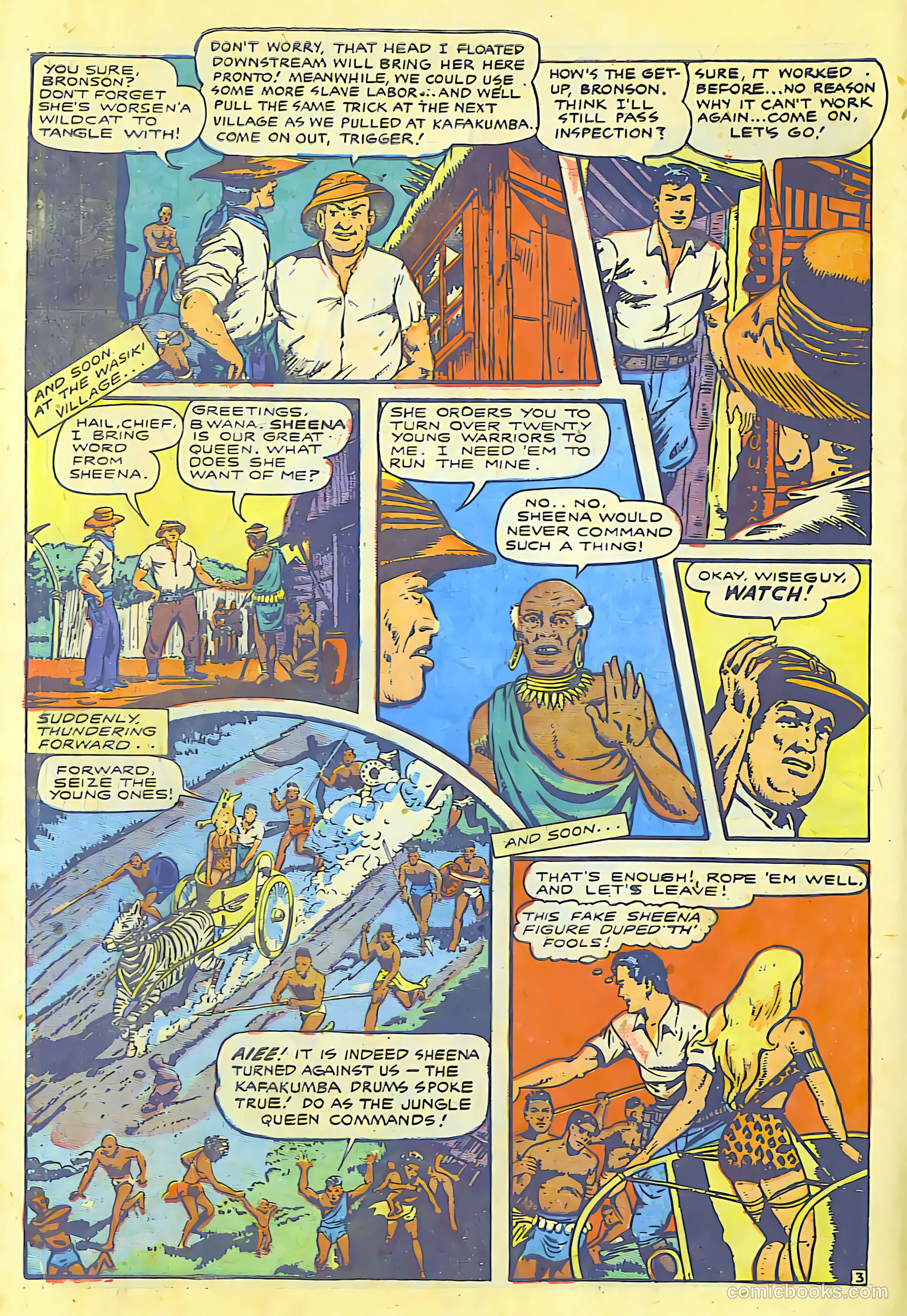 Sheena, Queen of the Jungle #13 (1951) — page 6 of 34