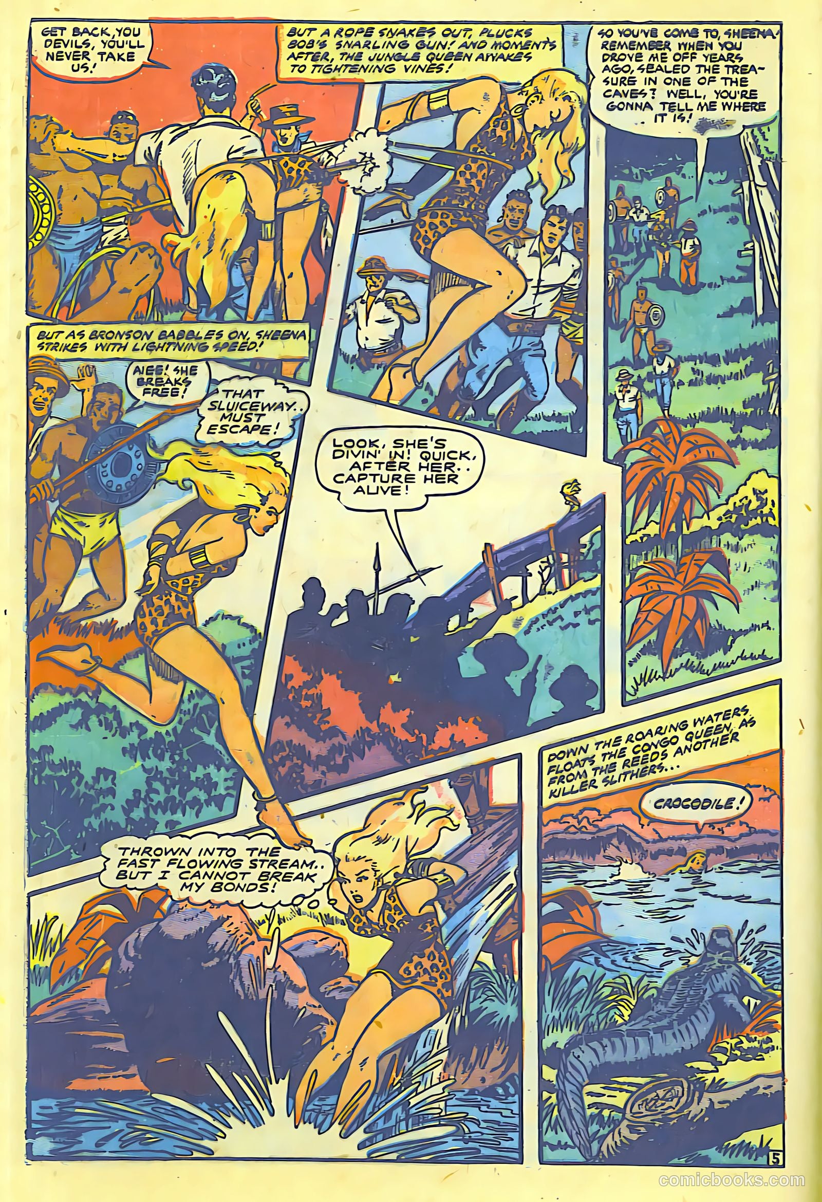 Sheena, Queen of the Jungle #13 (1951) — page 8 of 34