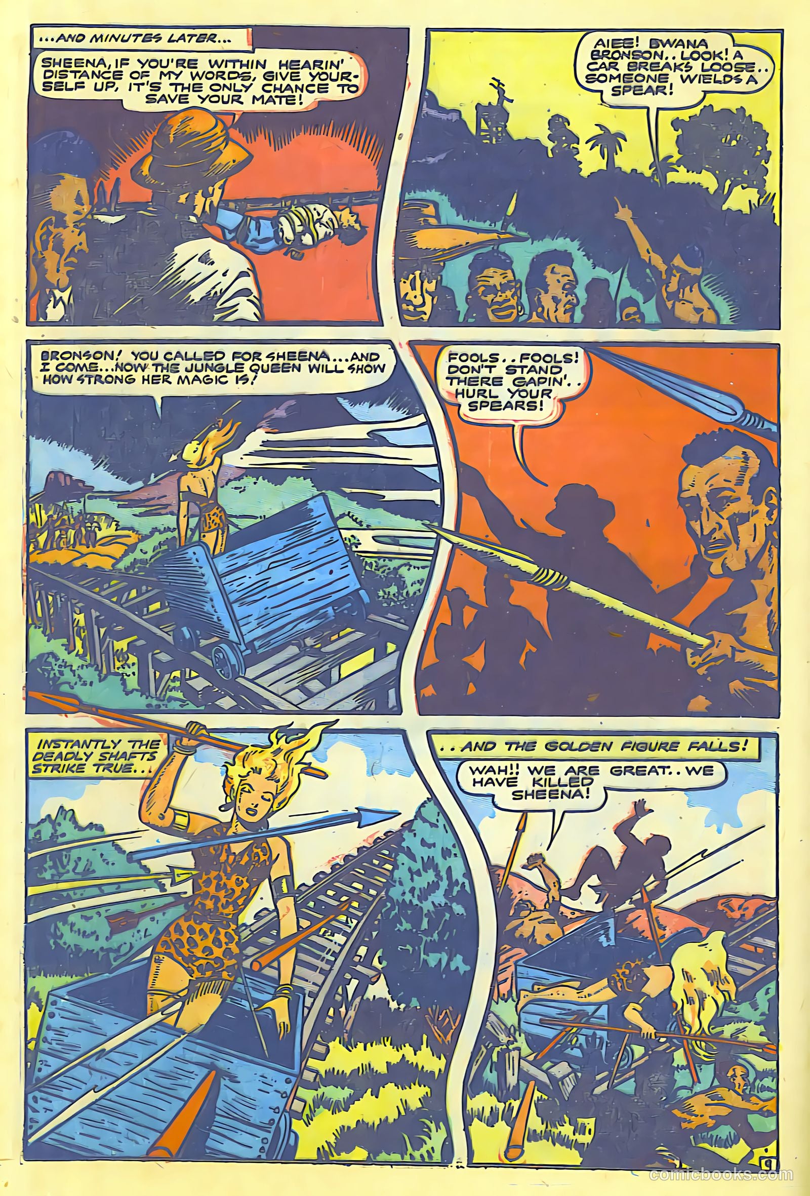Sheena, Queen of the Jungle #13 (1951) — page 12 of 34