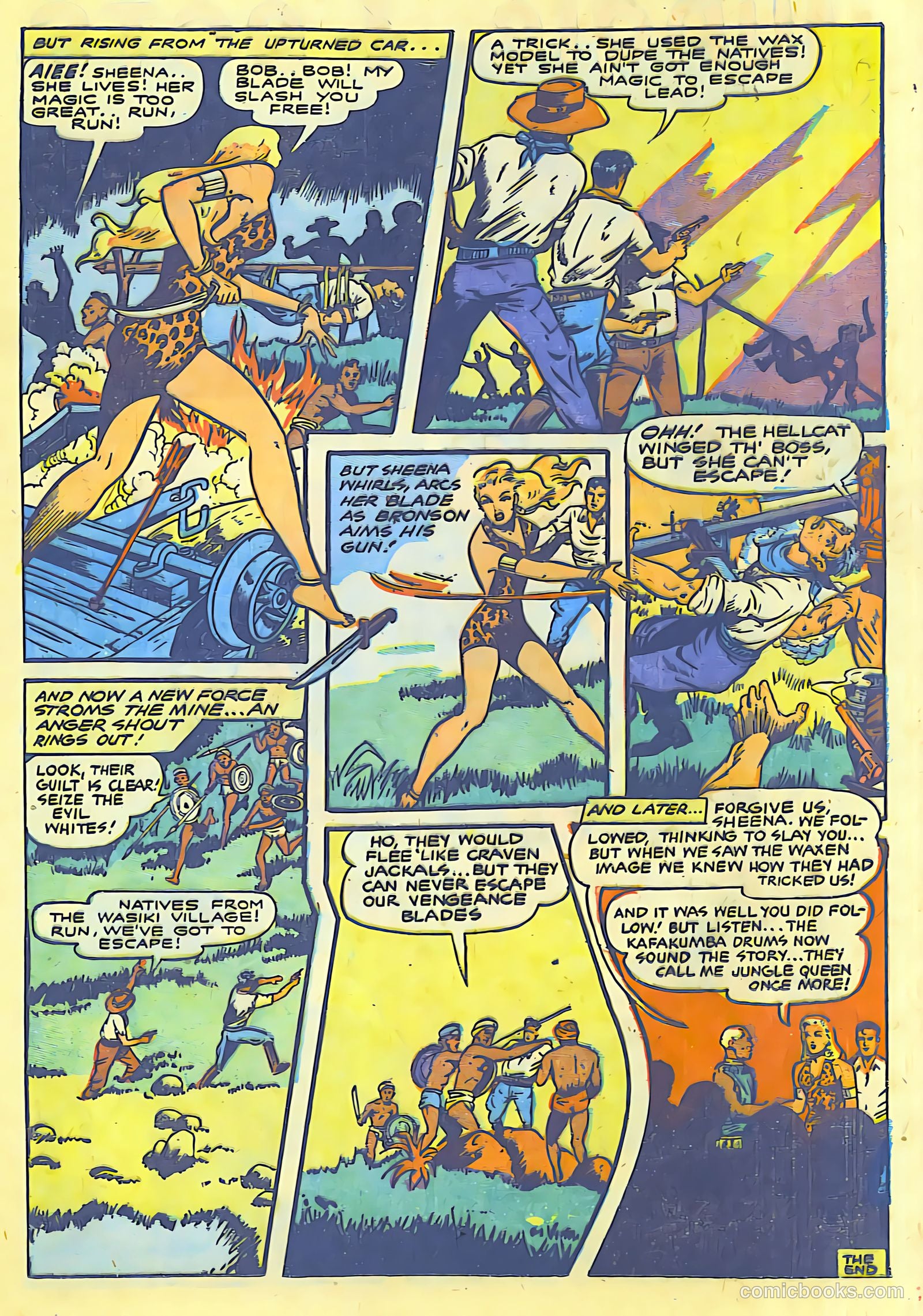 Sheena, Queen of the Jungle #13 (1951) — page 13 of 34