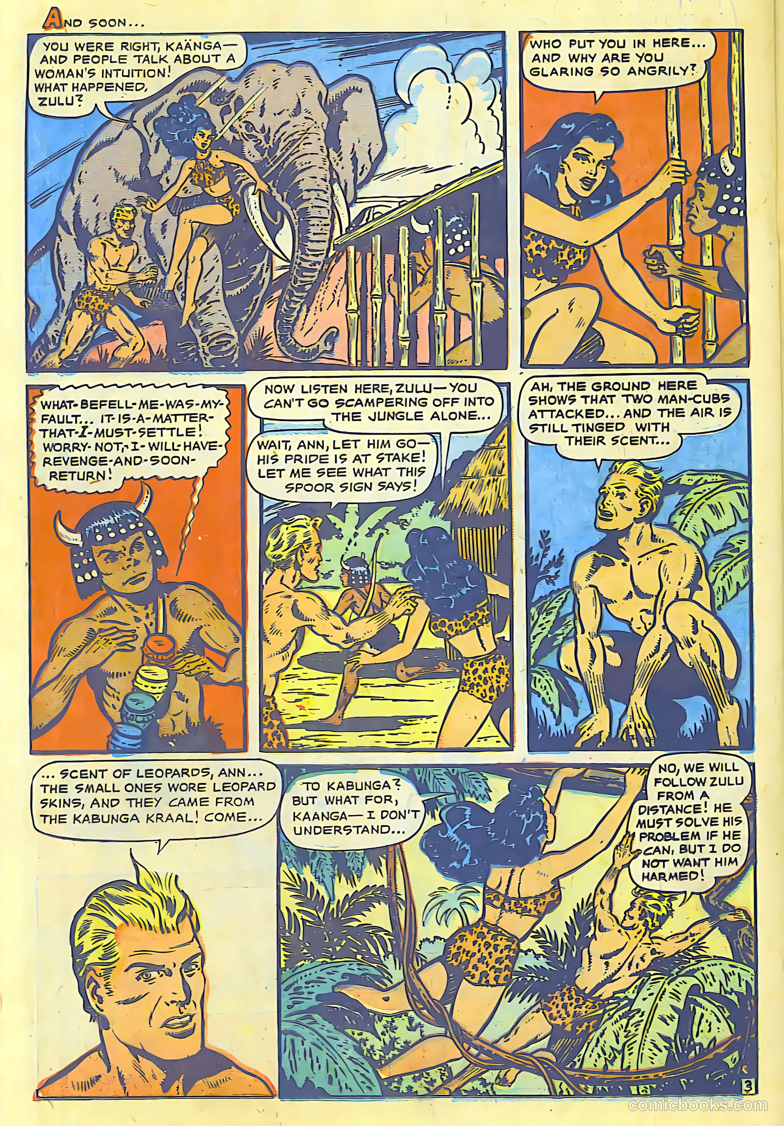 Sheena, Queen of the Jungle #13 (1951) — page 20 of 34