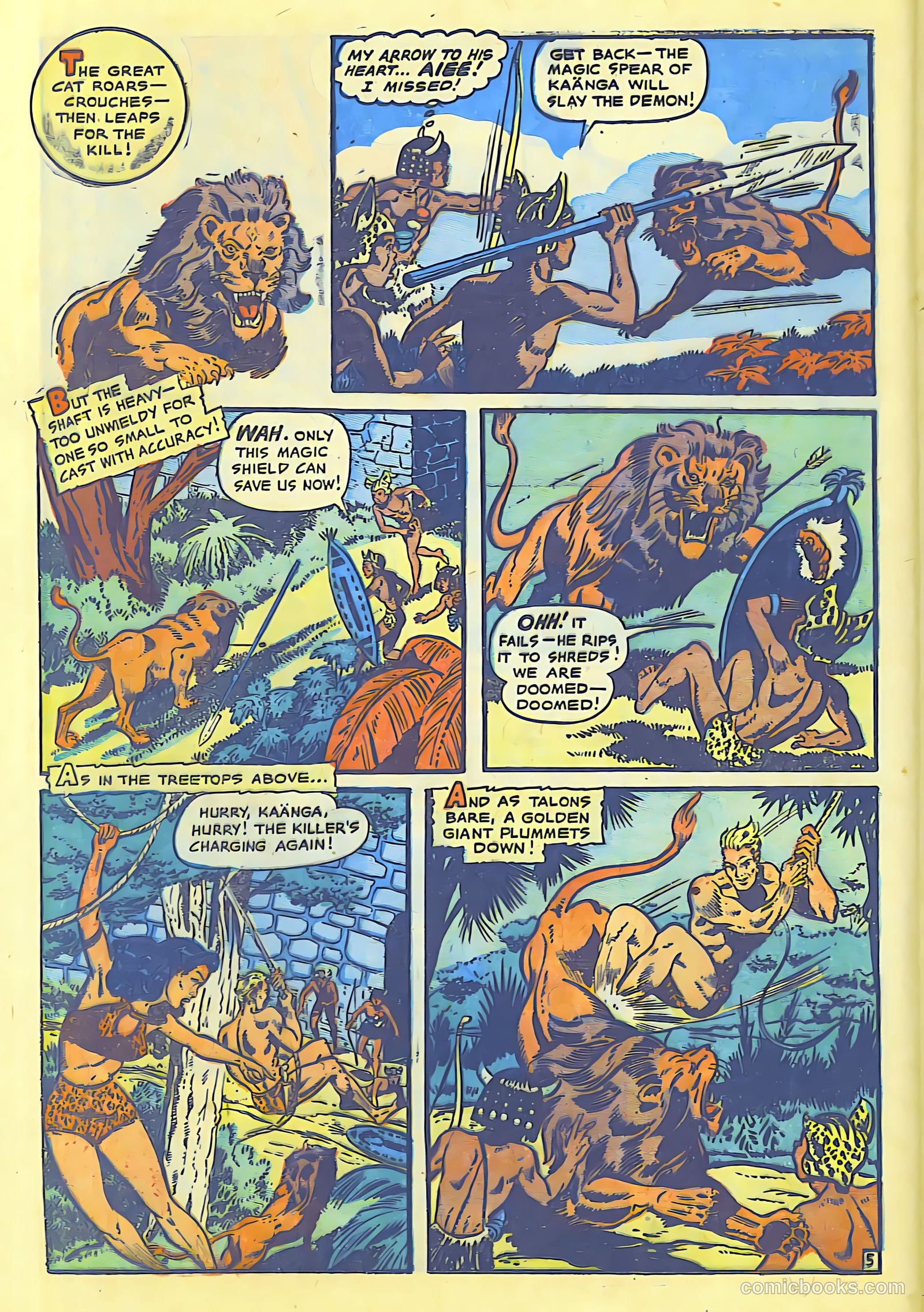 Sheena, Queen of the Jungle #13 (1951) — page 22 of 34