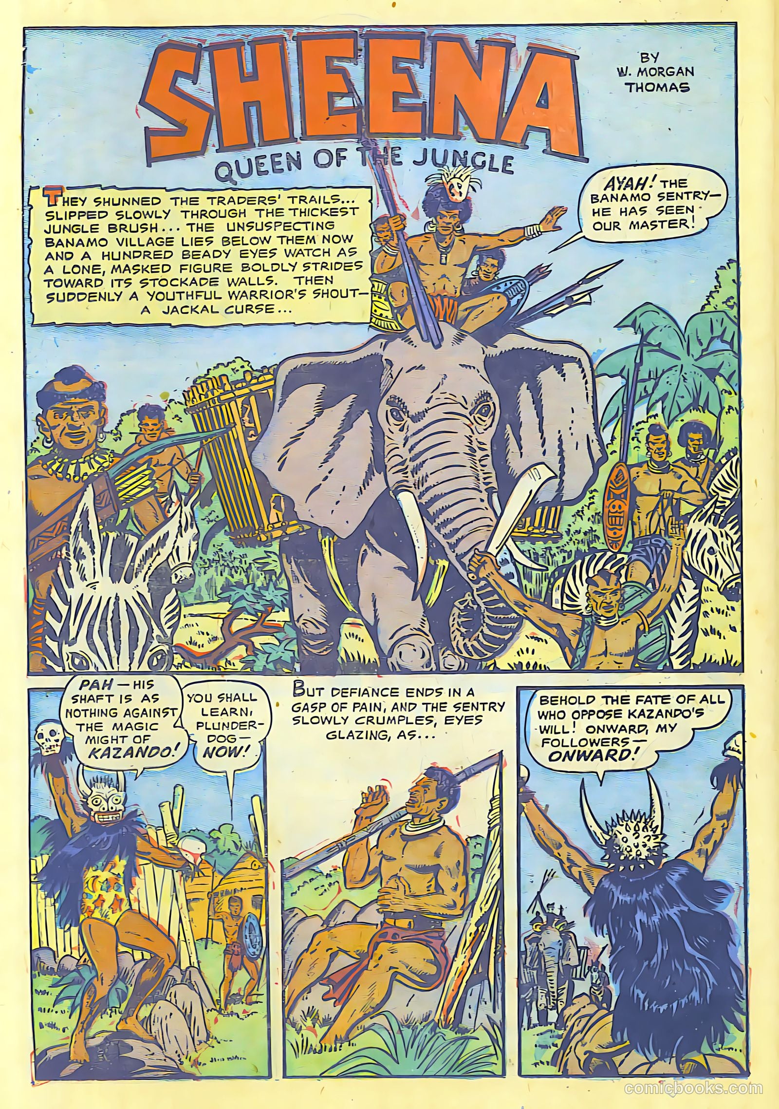 Sheena, Queen of the Jungle #13 (1951) — page 24 of 34