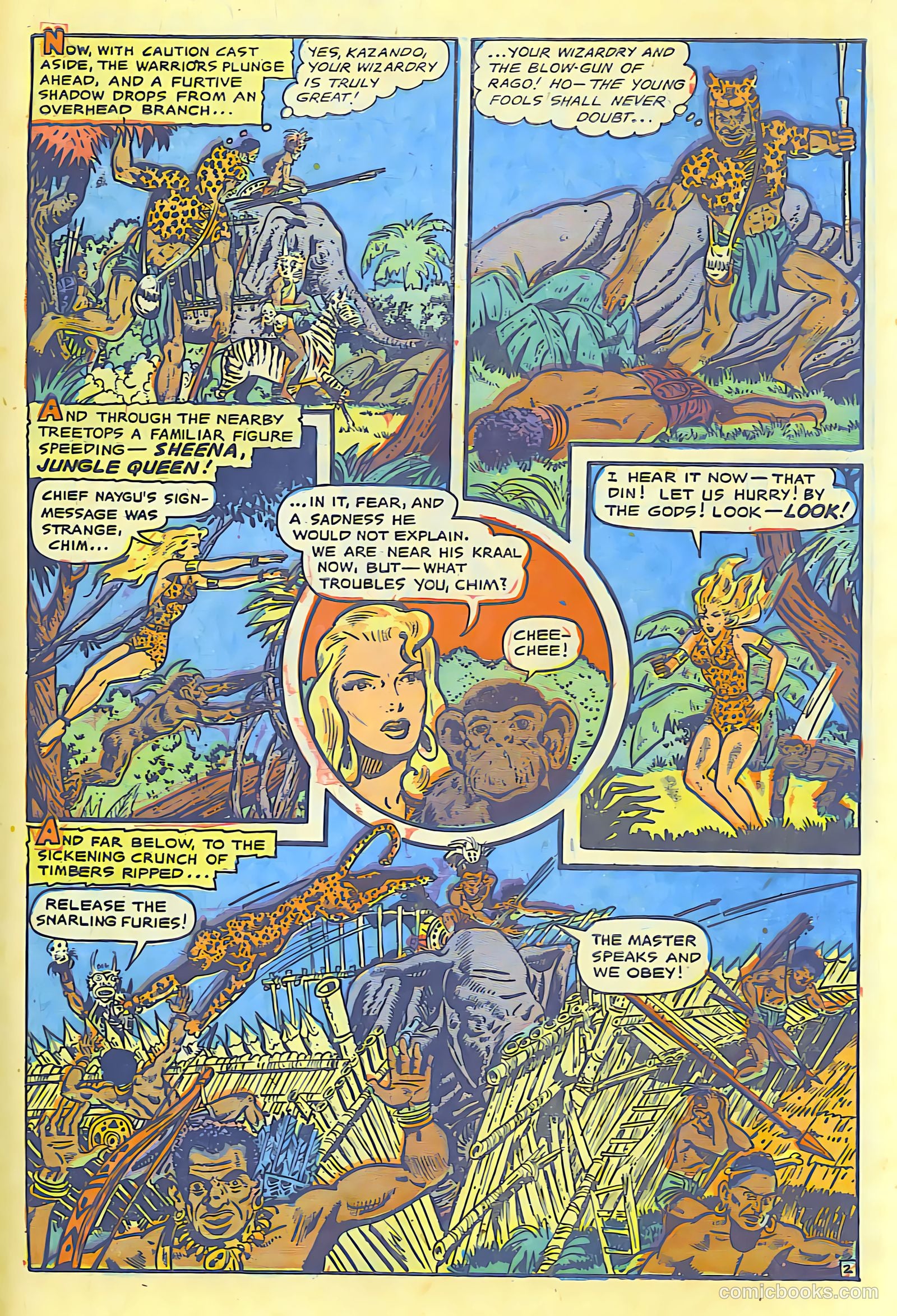 Sheena, Queen of the Jungle #13 (1951) — page 25 of 34