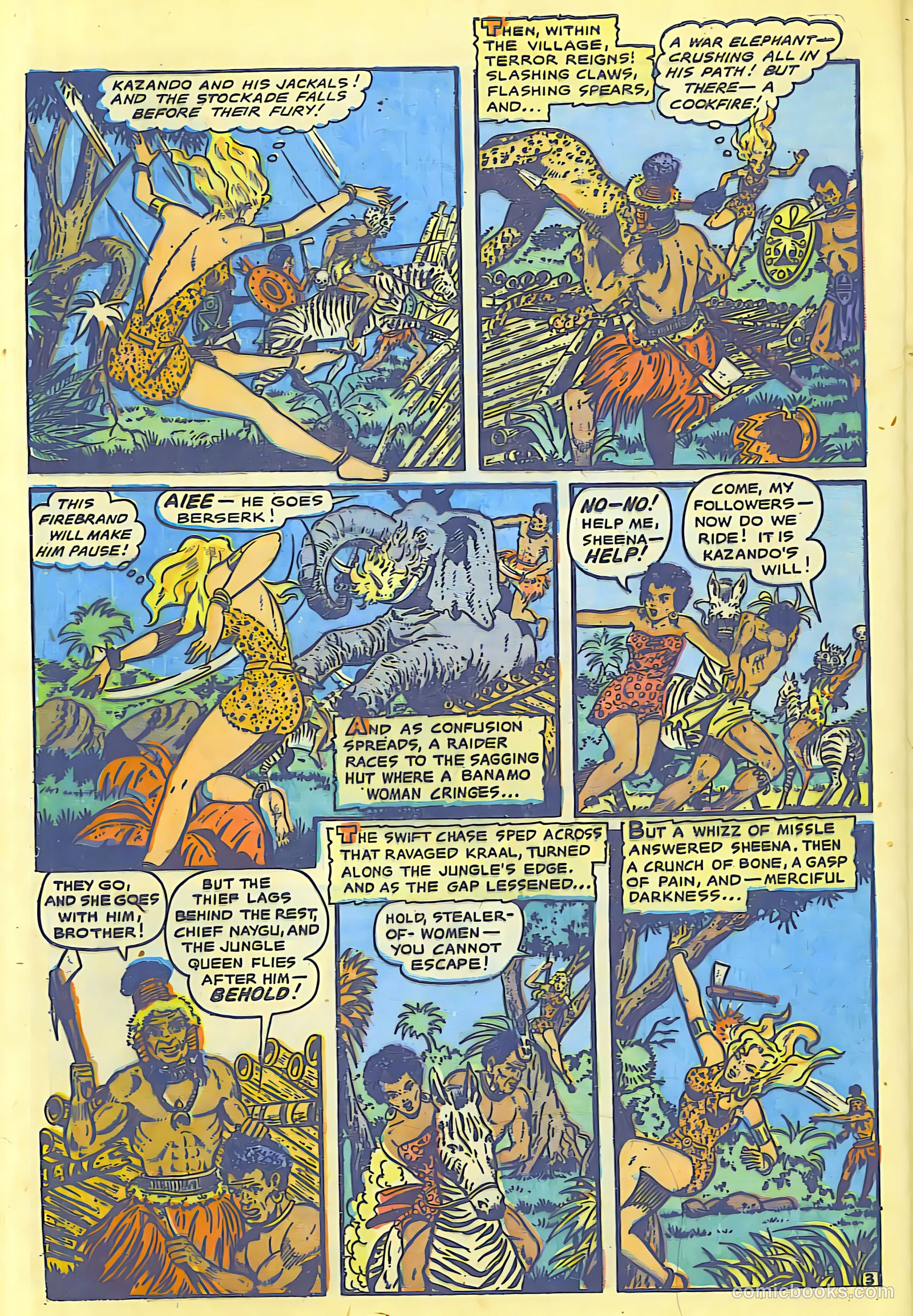Sheena, Queen of the Jungle #13 (1951) — page 26 of 34