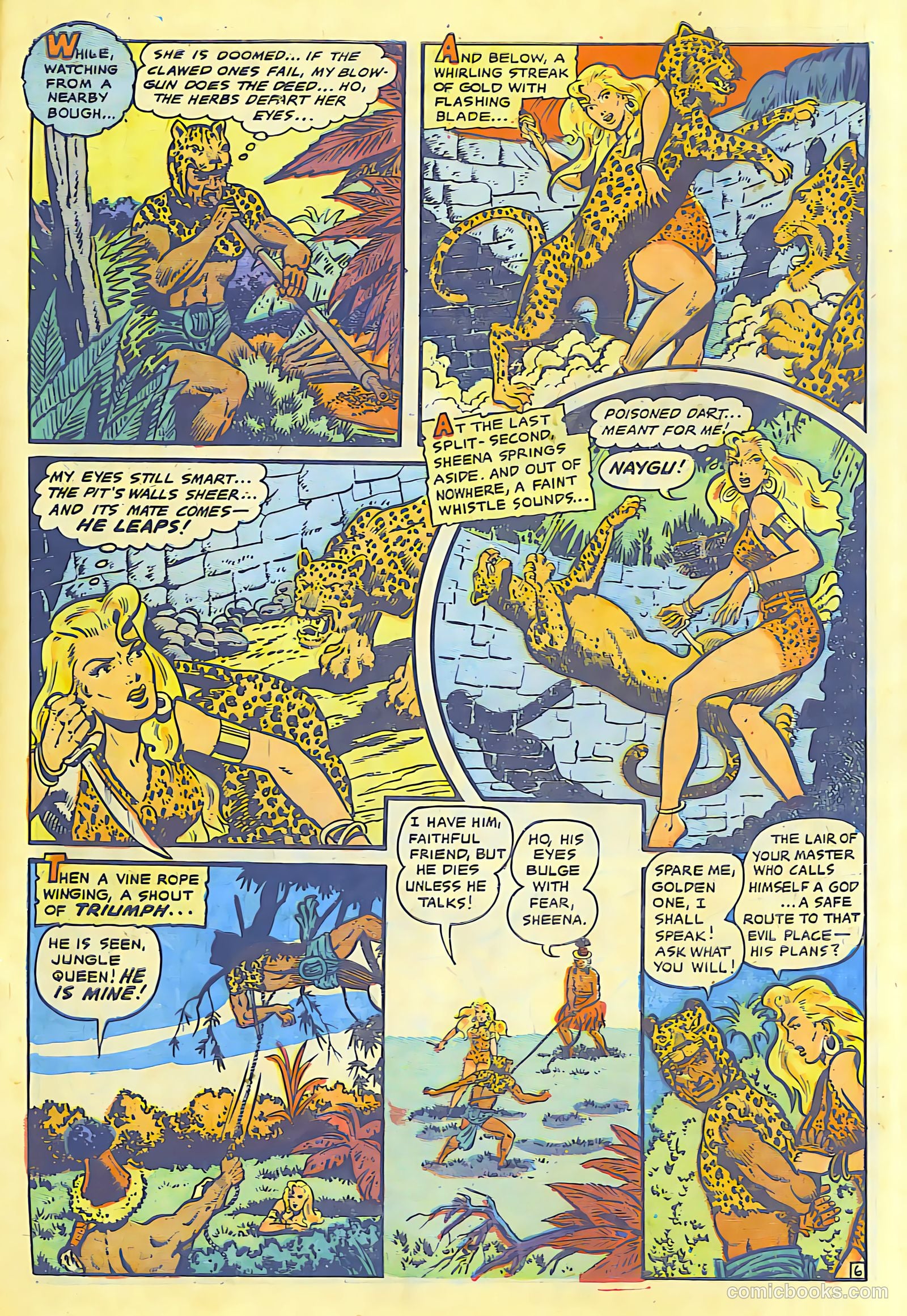 Sheena, Queen of the Jungle #13 (1951) — page 29 of 34