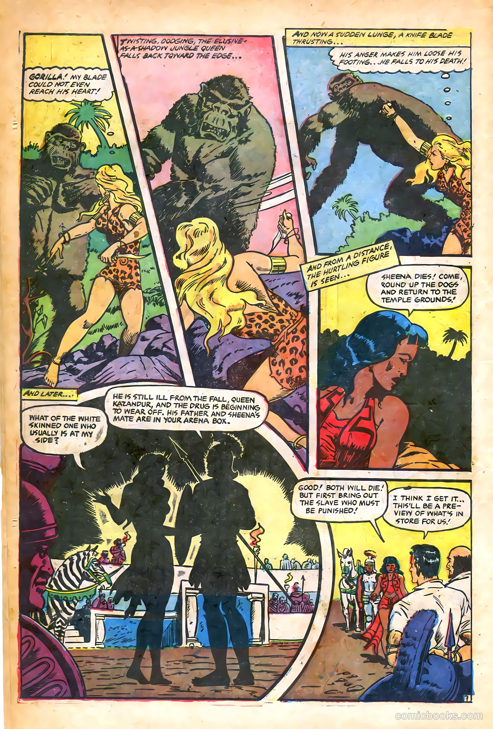 Sheena, Queen of the Jungle #14 (1951) — page 10 of 36