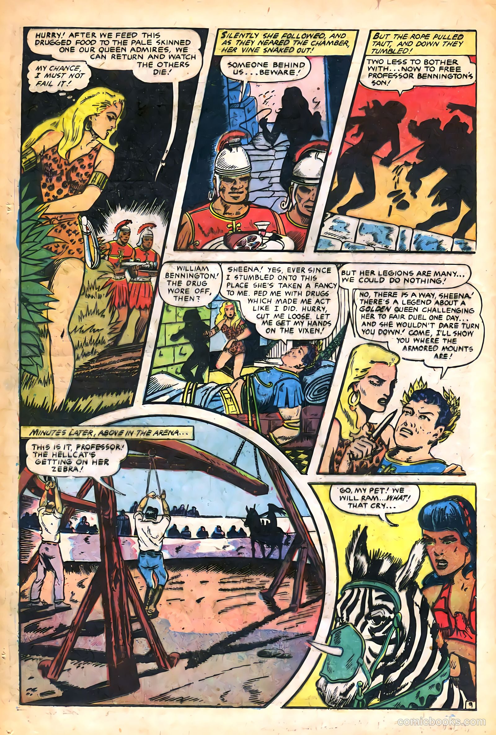 Sheena, Queen of the Jungle #14 (1951) — page 12 of 36