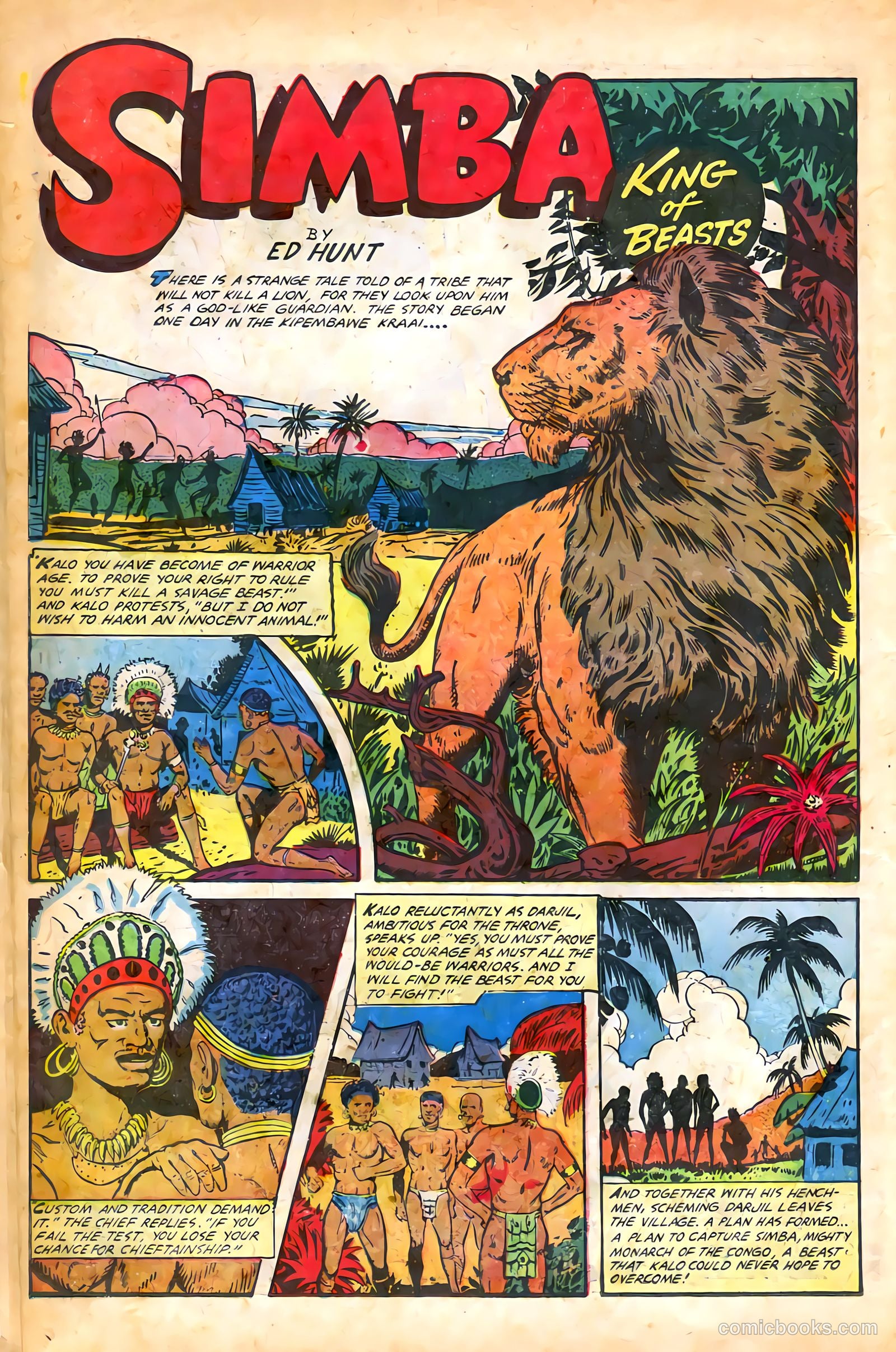 Sheena, Queen of the Jungle #14 (1951) — page 14 of 36