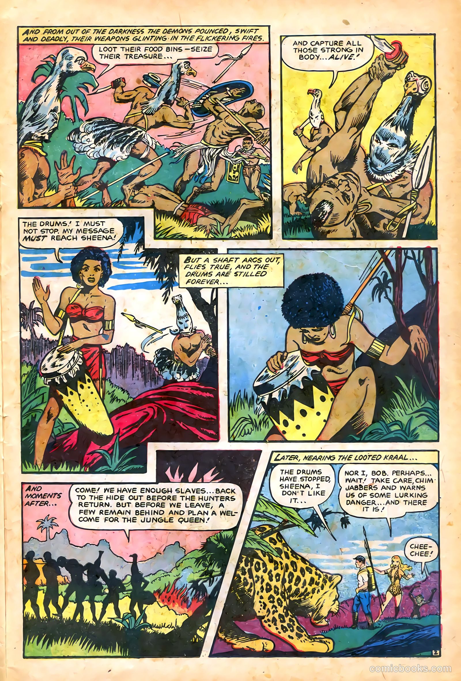 Sheena, Queen of the Jungle #14 (1951) — page 23 of 36